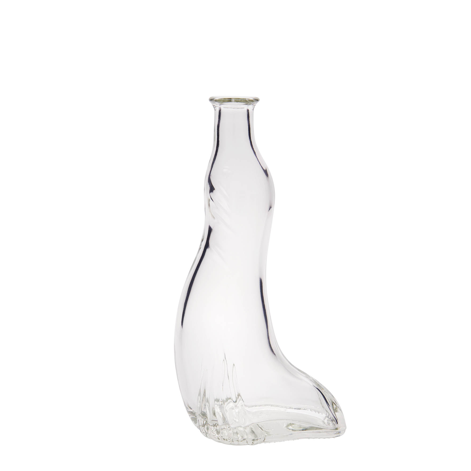 Botella de vidrio de 200 ml 'Foca', boca: corcho Botella de vidrio de 200 ml 'Foca', boca: corcho