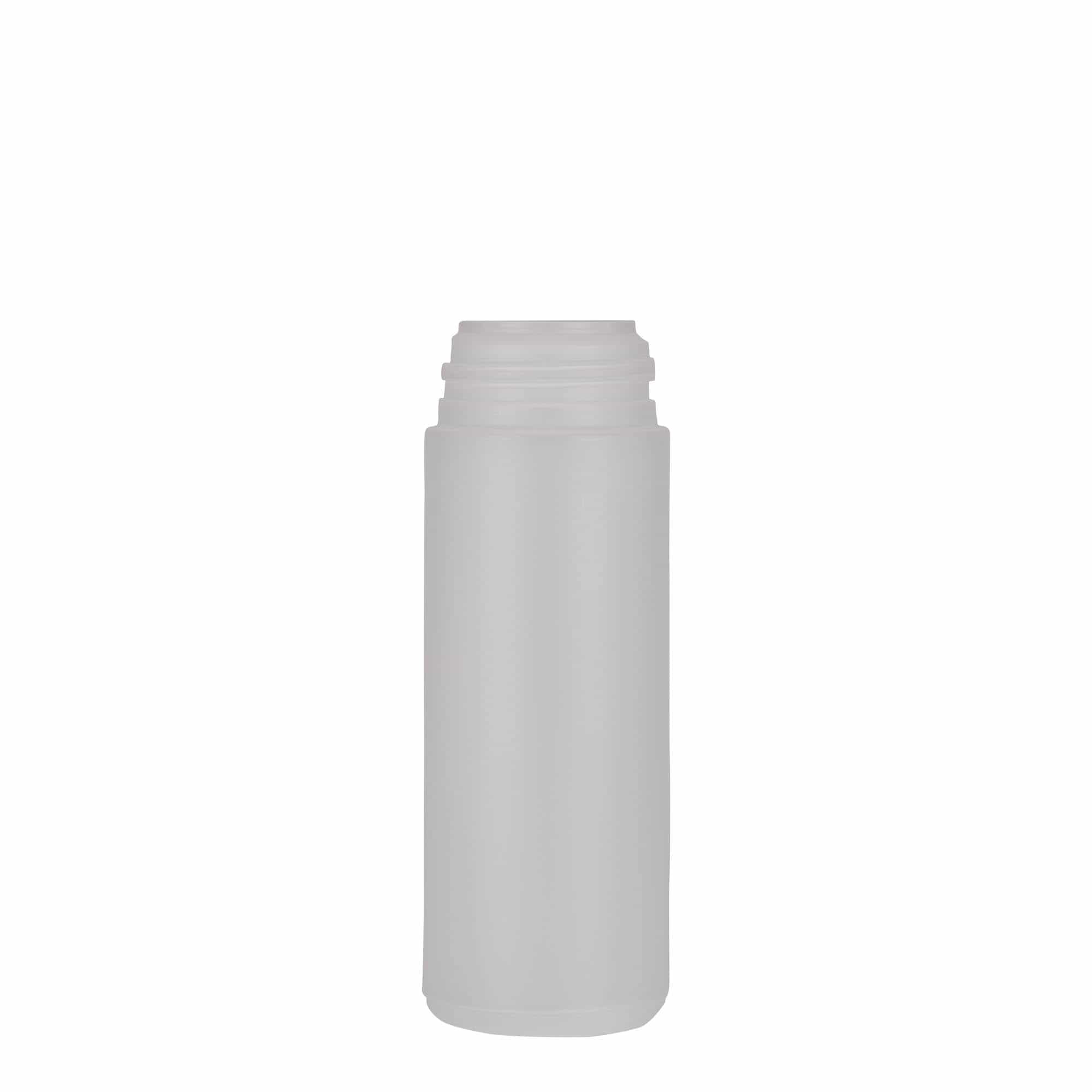 Botella dispensadora 'Foamer' de 150 ml, plástico de PE, natural, boca: tapón de rosca