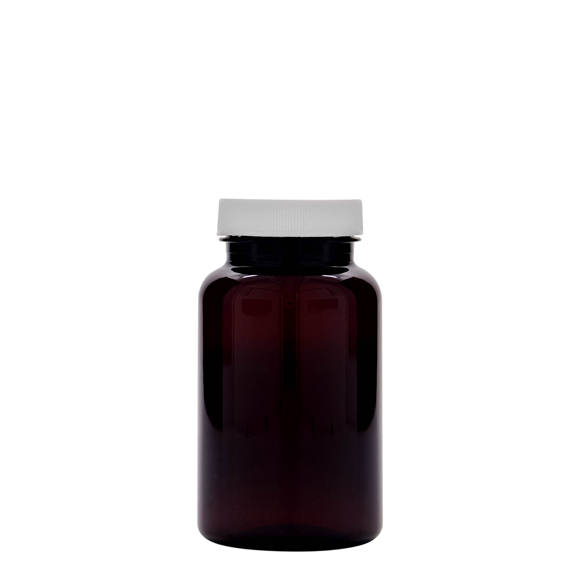 200 ml envase PET, plástico, marrón, boca: 45/400