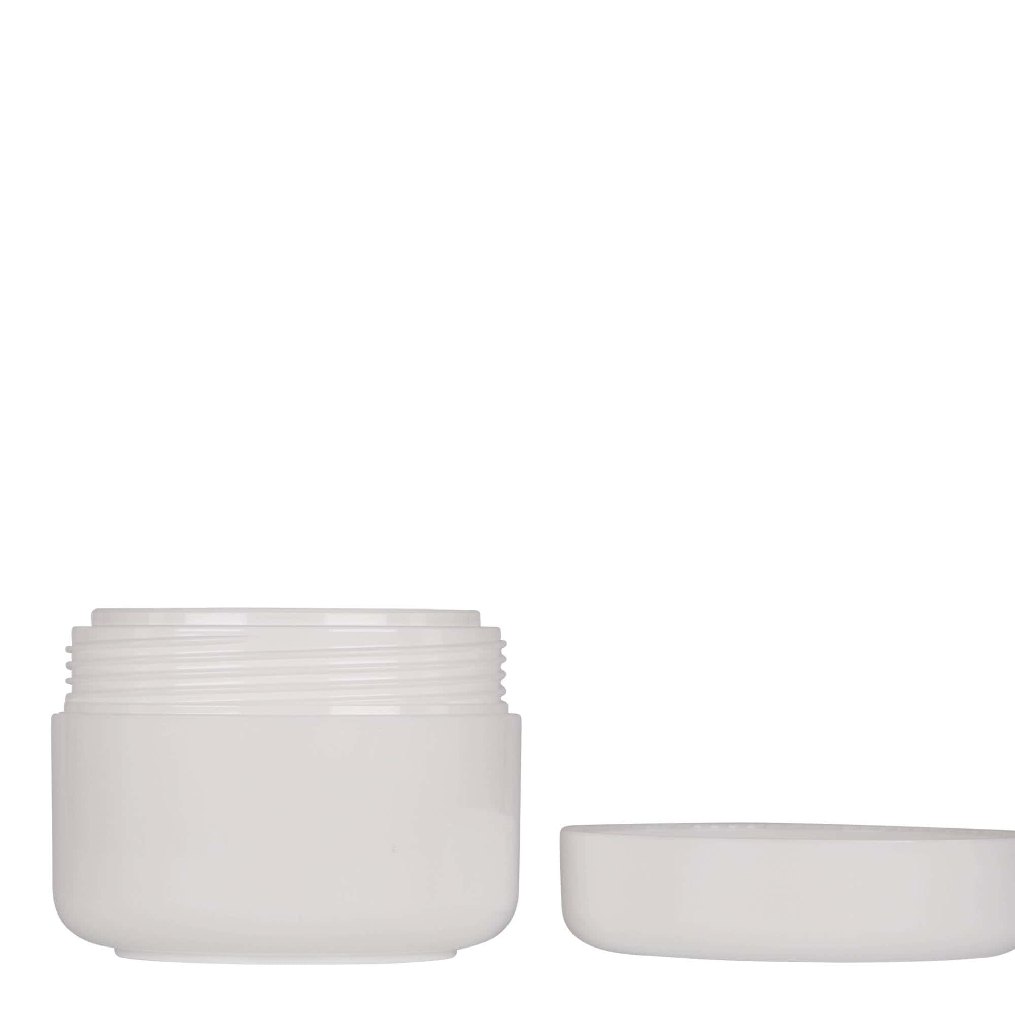 100 ml envase de plástico «Bianca», PP, blanco, boca: tapa de rosca