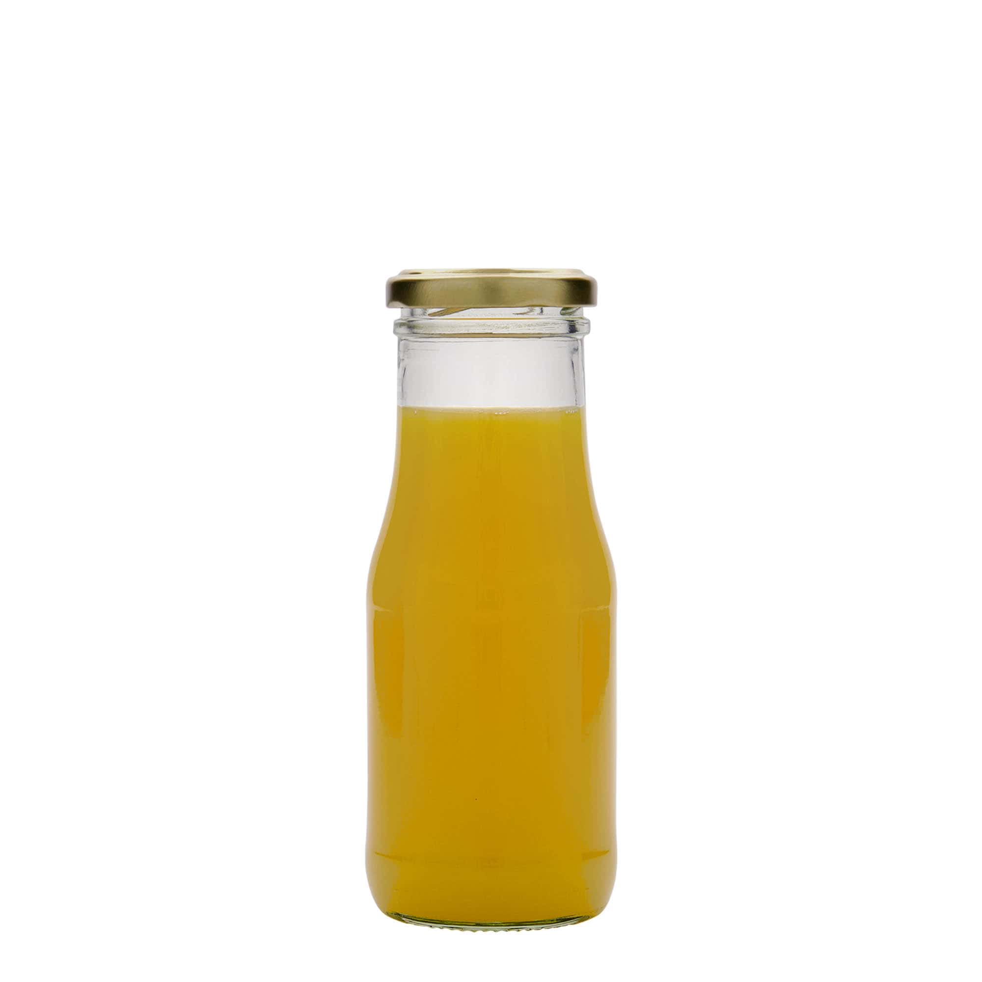 Botella de vidrio de 250 ml Susann, boca: Twist-Off (TO 48)
