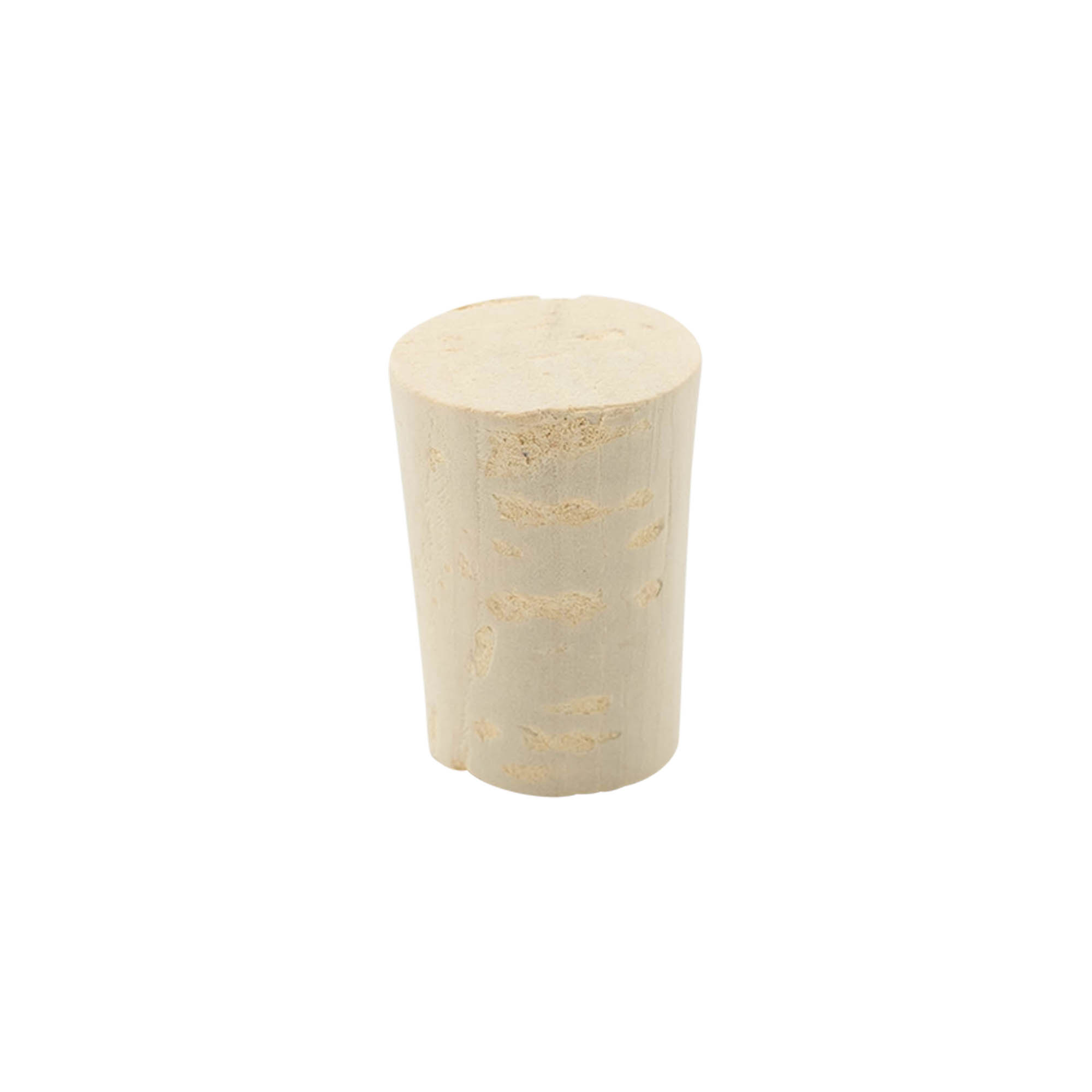 Tapón cónico 19-23 x 33, corcho natural, blanqueado, para boca: corcho