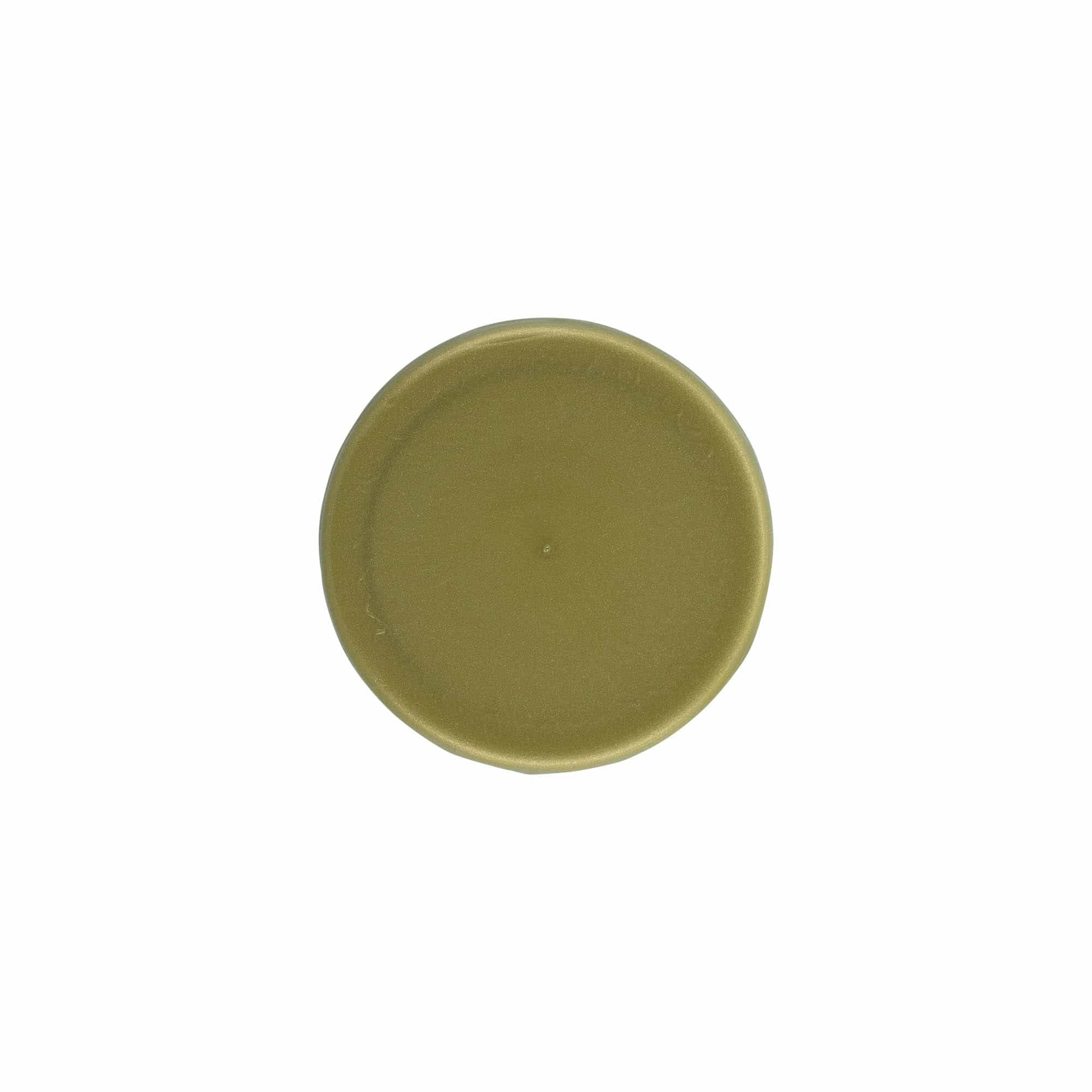 Capuchón para bote cerámico de cuello estrecho, HDPE, dorado