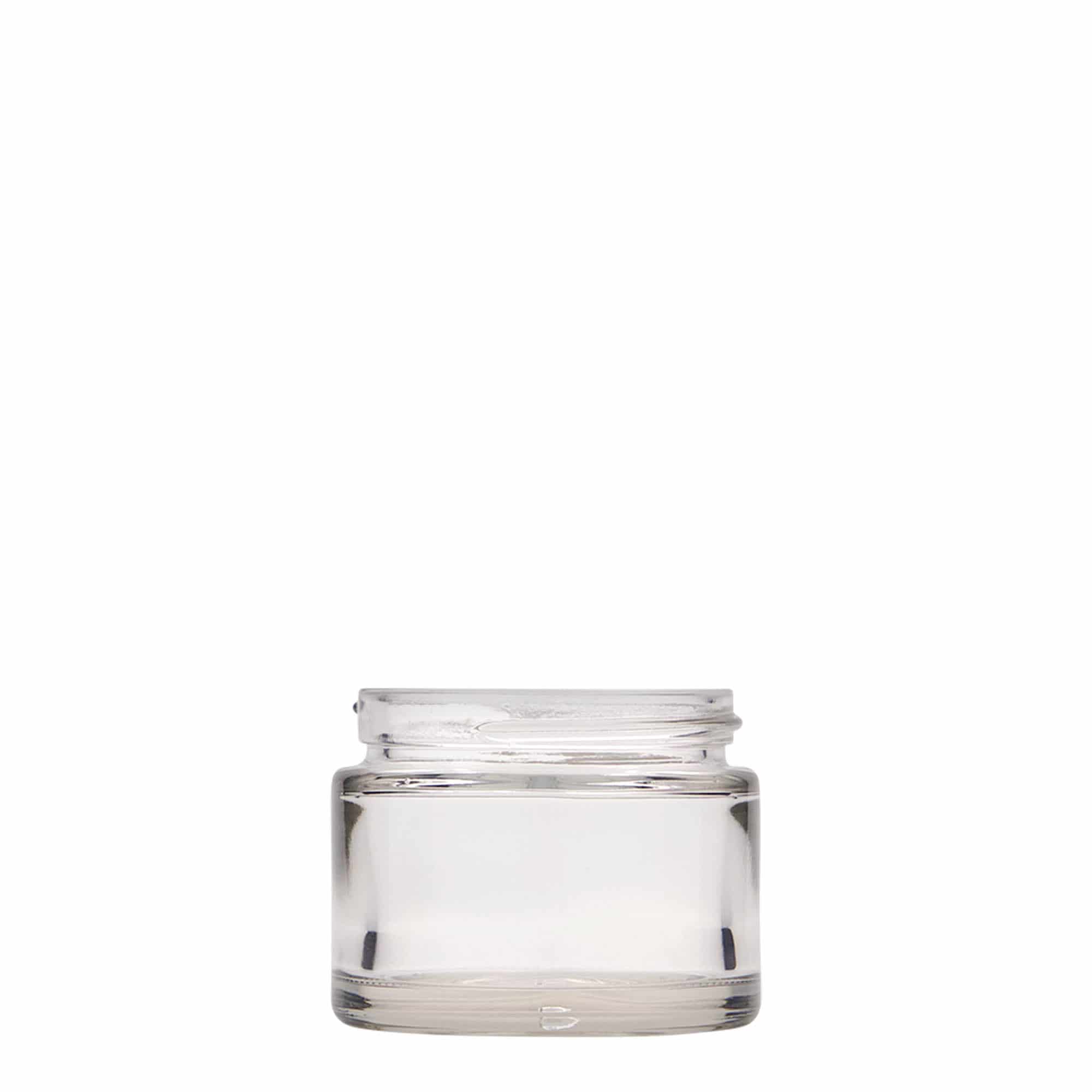 50 ml tarro 'Beauty', vidrio, boca: cierre de rosca