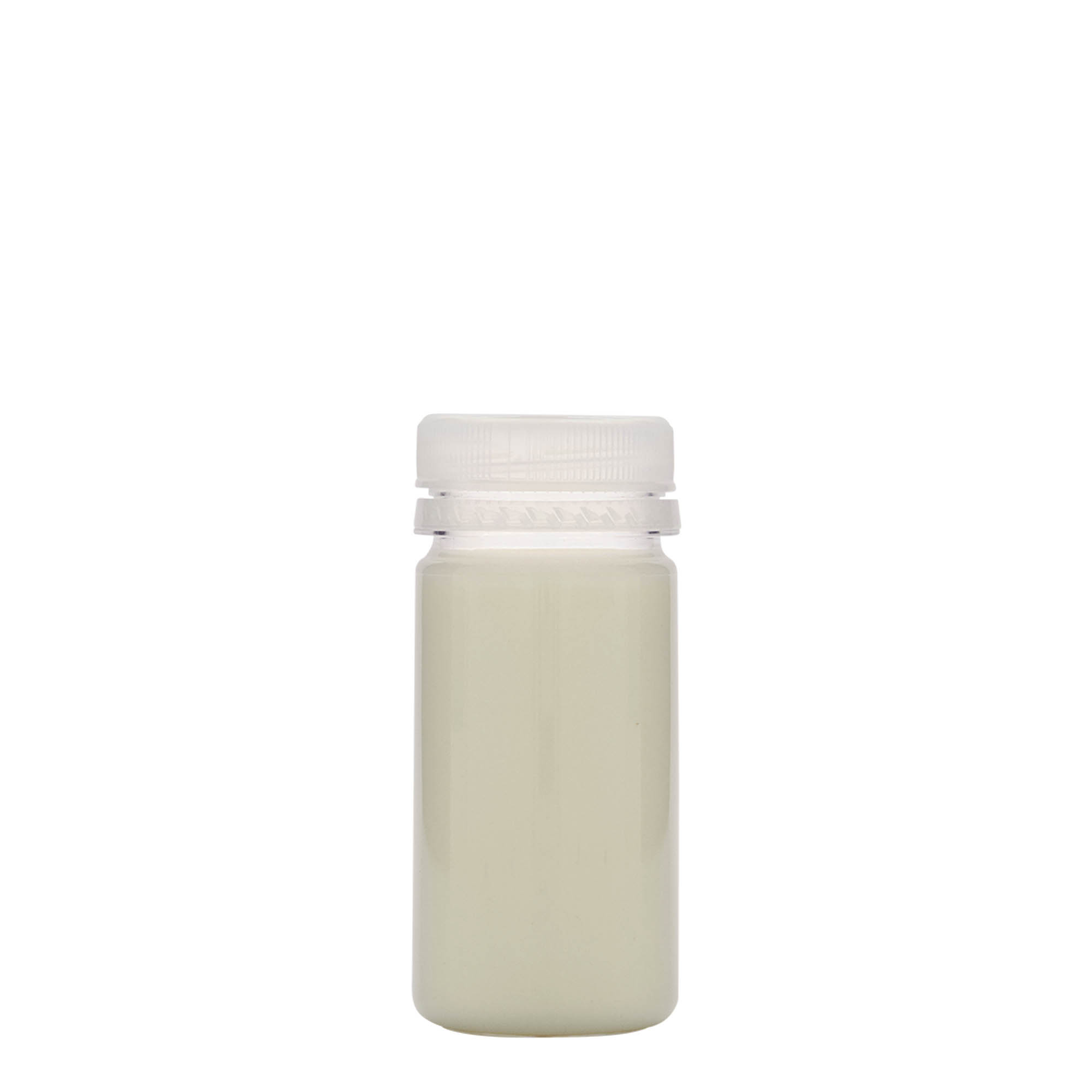 Botella PET de 100 ml 'Everytime', plástico, boca: 38 mm