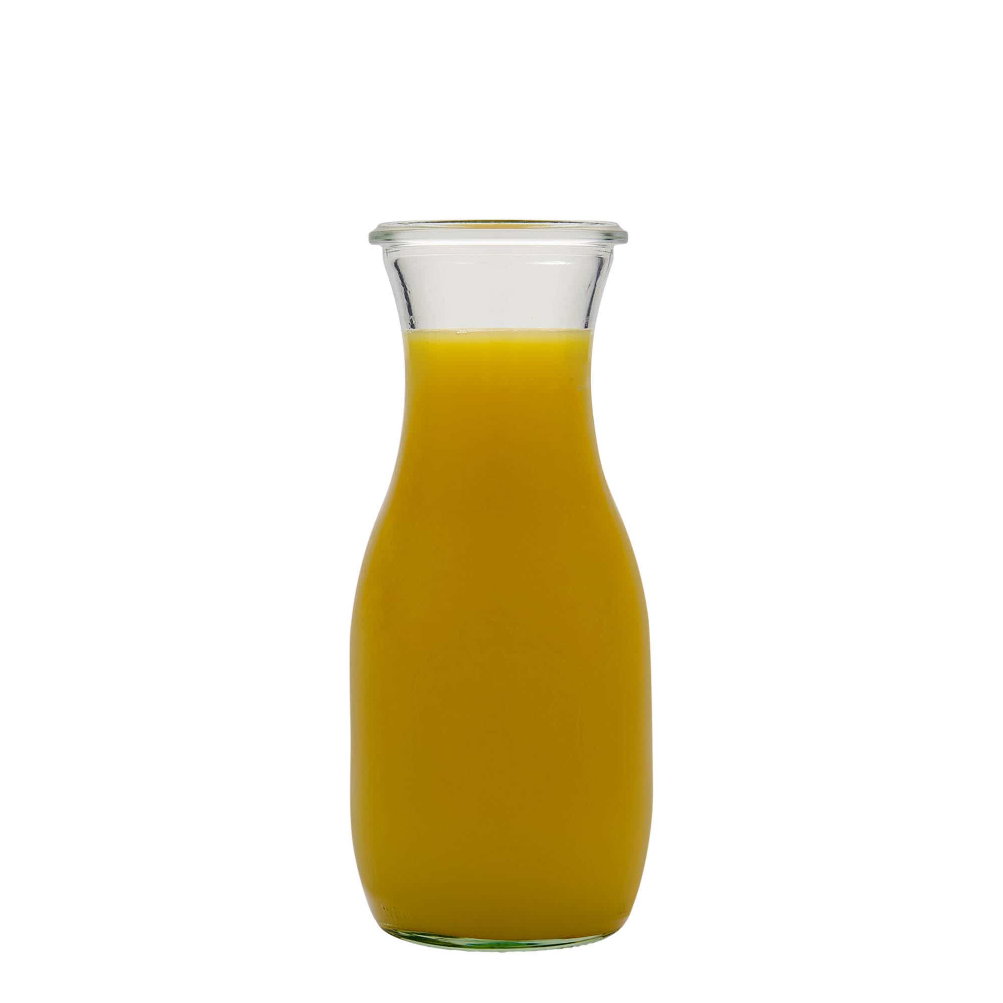 Botella para zumo WECK de 500 ml, boca: borde redondo