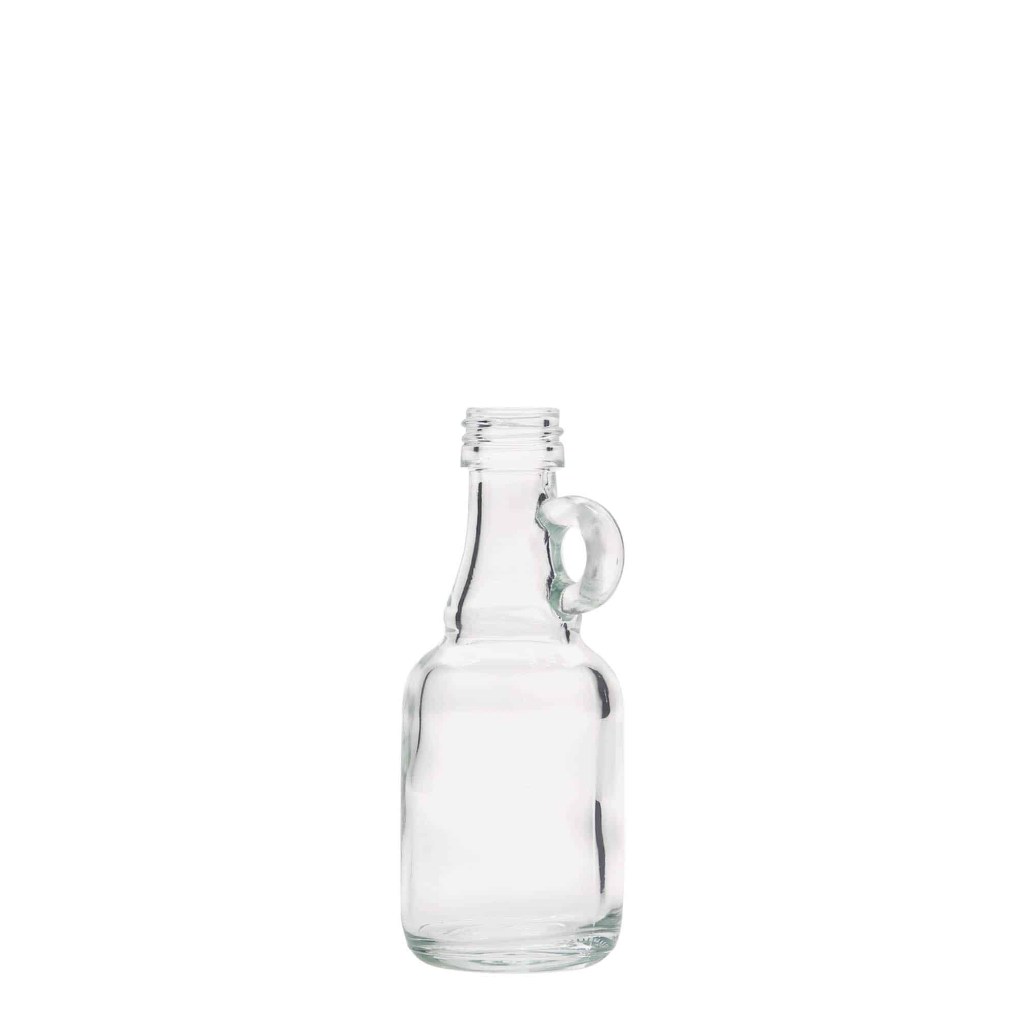 Botella de vidrio 'Santos' de 40 ml, boca: PP 18