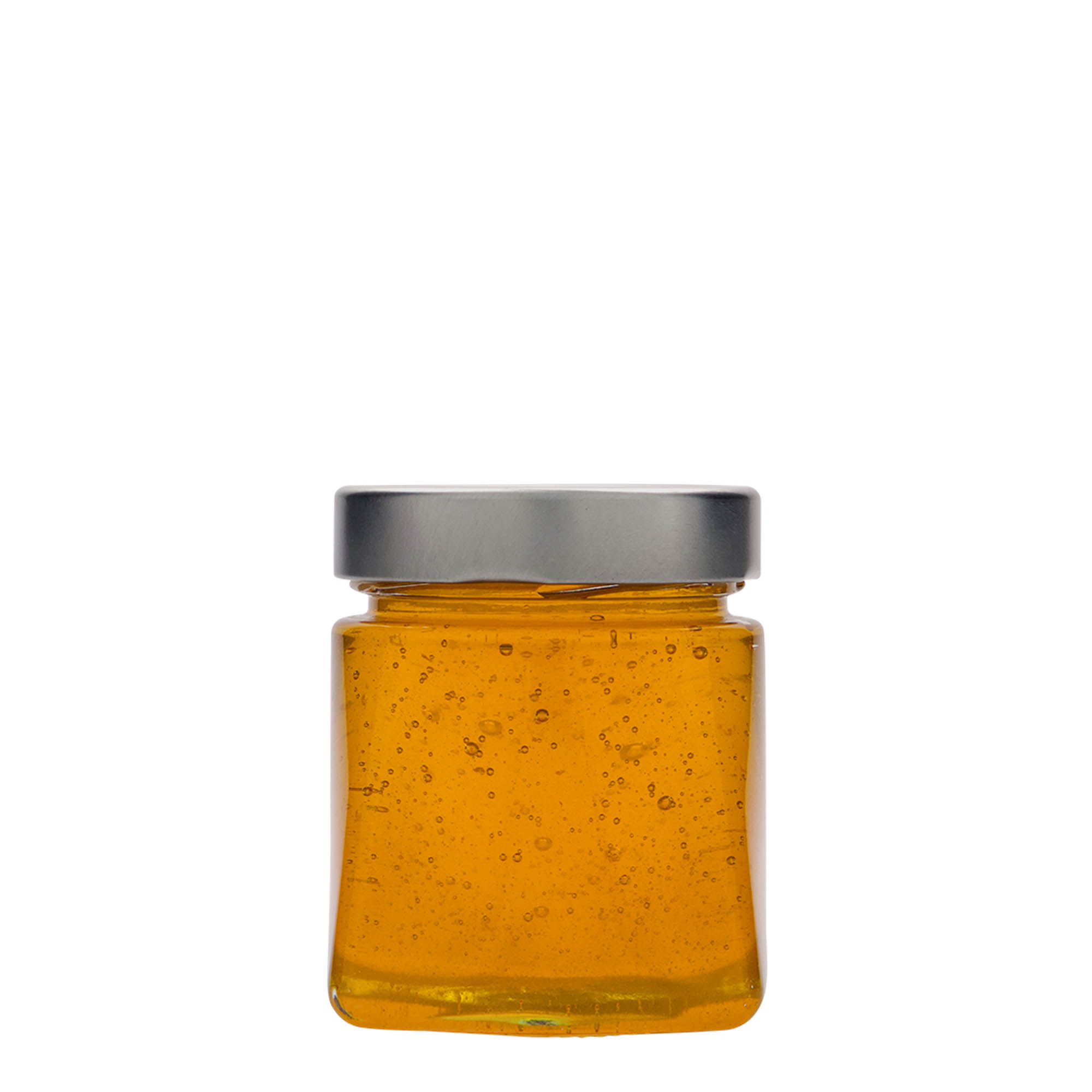 212 ml tarro cuadrado 'Luxor', boca: Deept-Twist-Off (DTO 63)