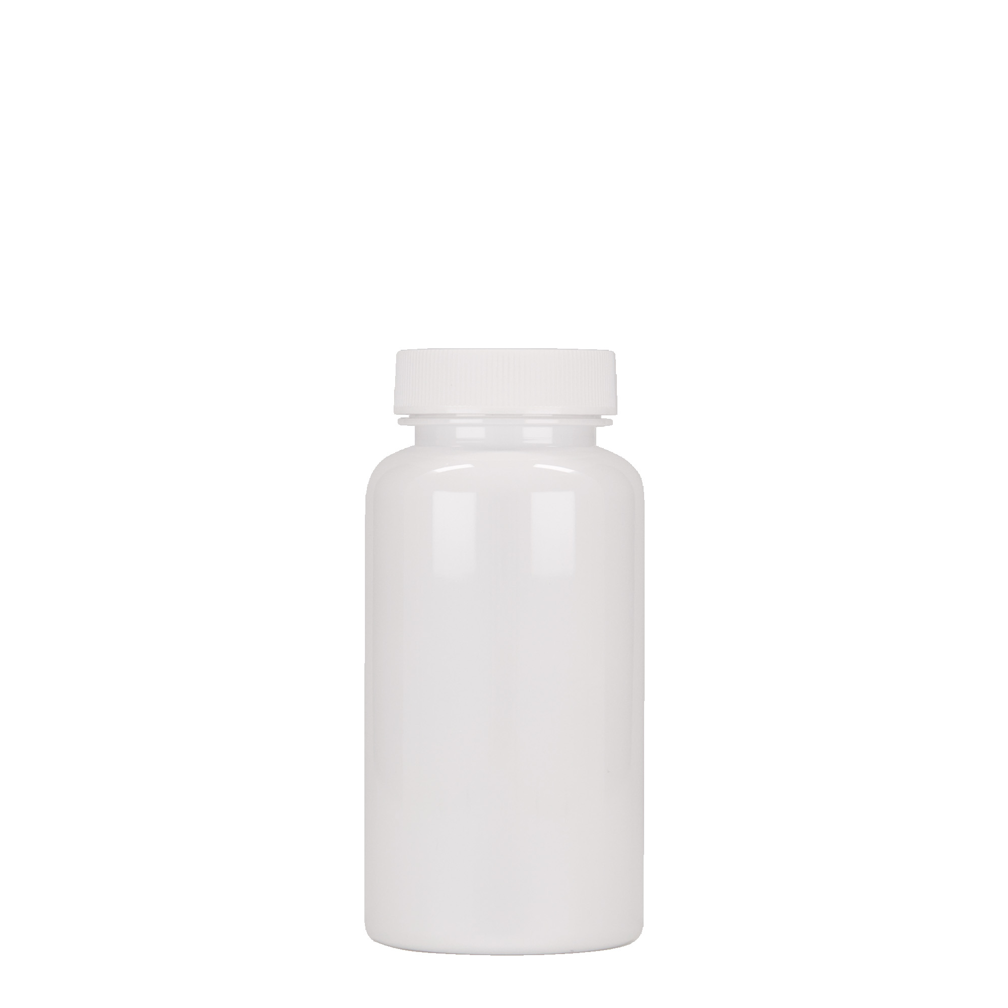 Bote Packer de PET de 150 ml, plástico, blanco, boca: 38/400