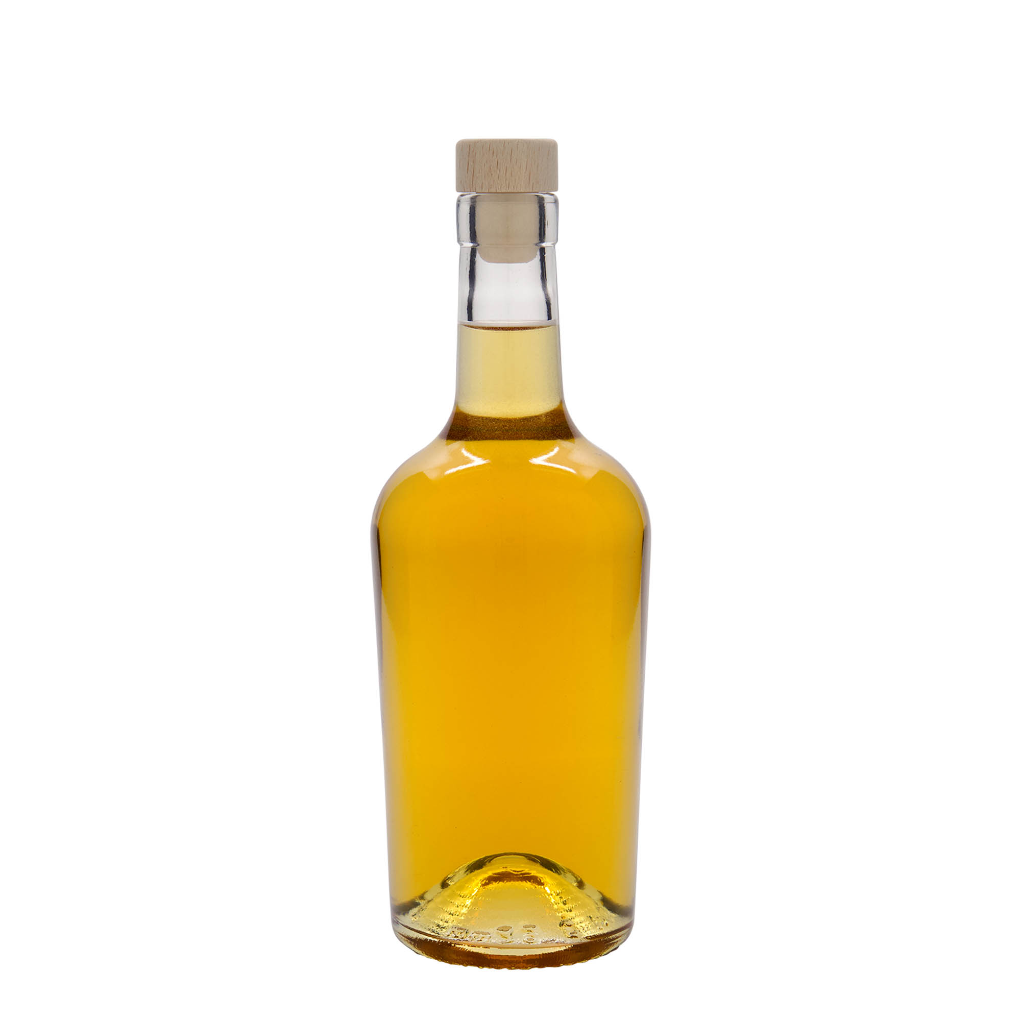 Botella de vidrio de 500 ml 'Margarethe', boca: corcho