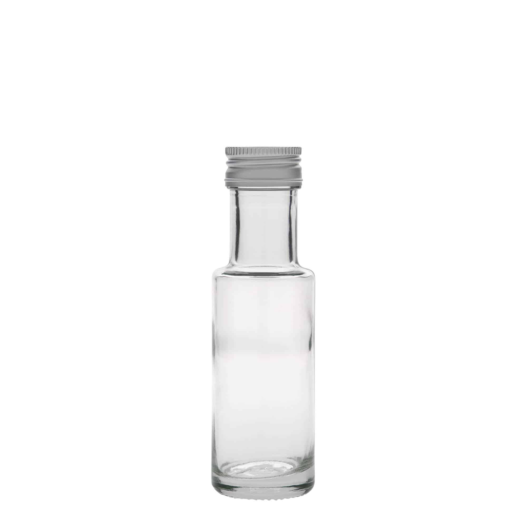 Botella de vidrio de 100 ml 'Dorica', boca: PP 31,5