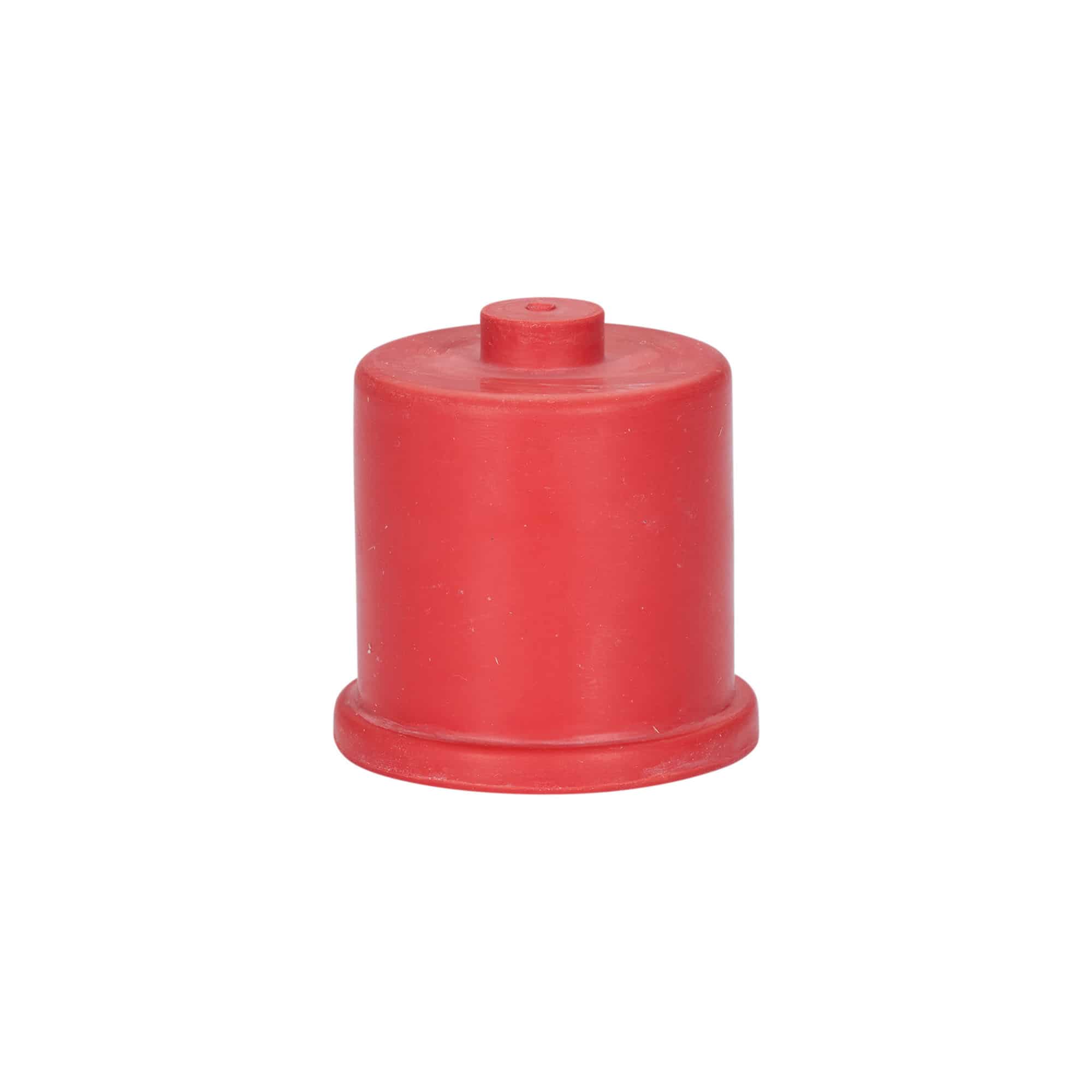 Tapón de mosto tipo 4a, goma, roja Tapón de mosto tipo 4a, goma, roja