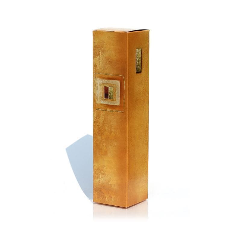 Caja de regalo 'Impulso', rectangular, cartón, arcilla