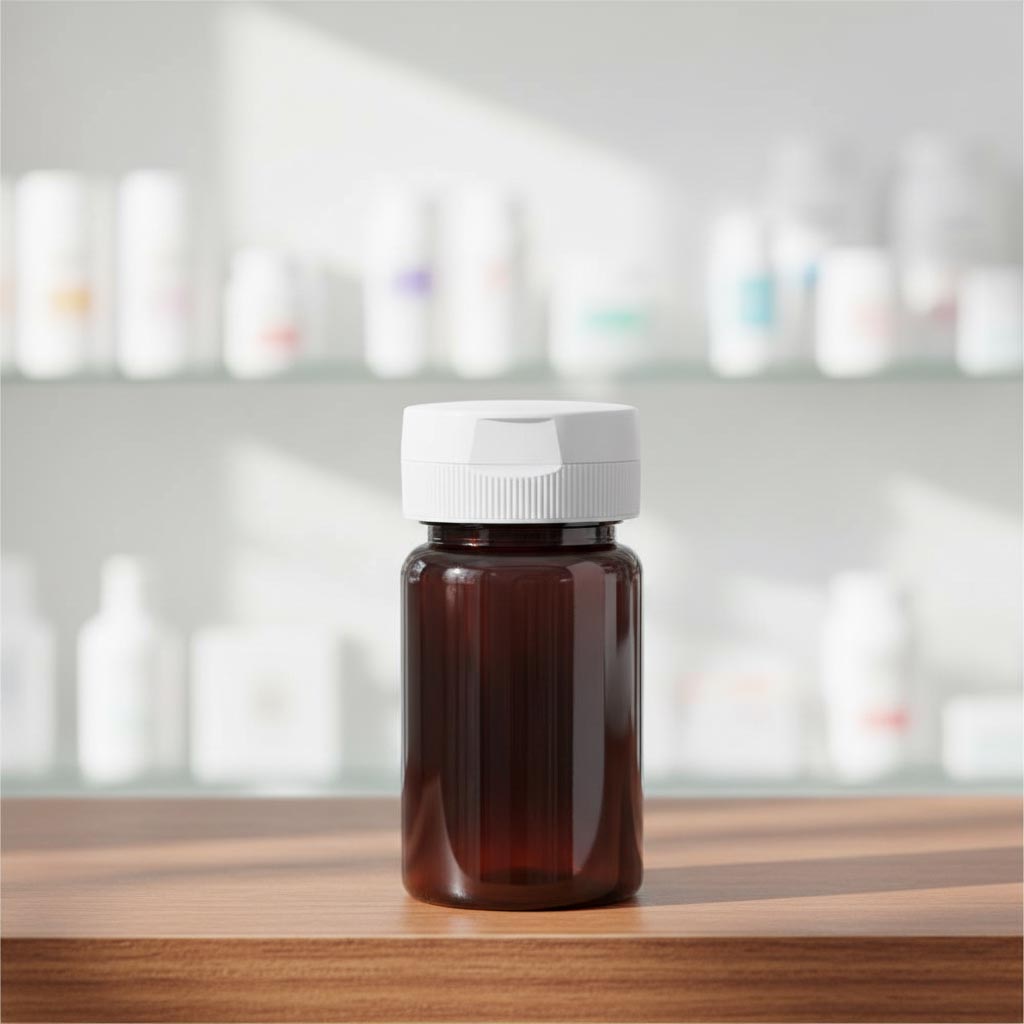 Tapa de rosca con bisagra abatible, plástico PP, blanca, para boca: 38/400