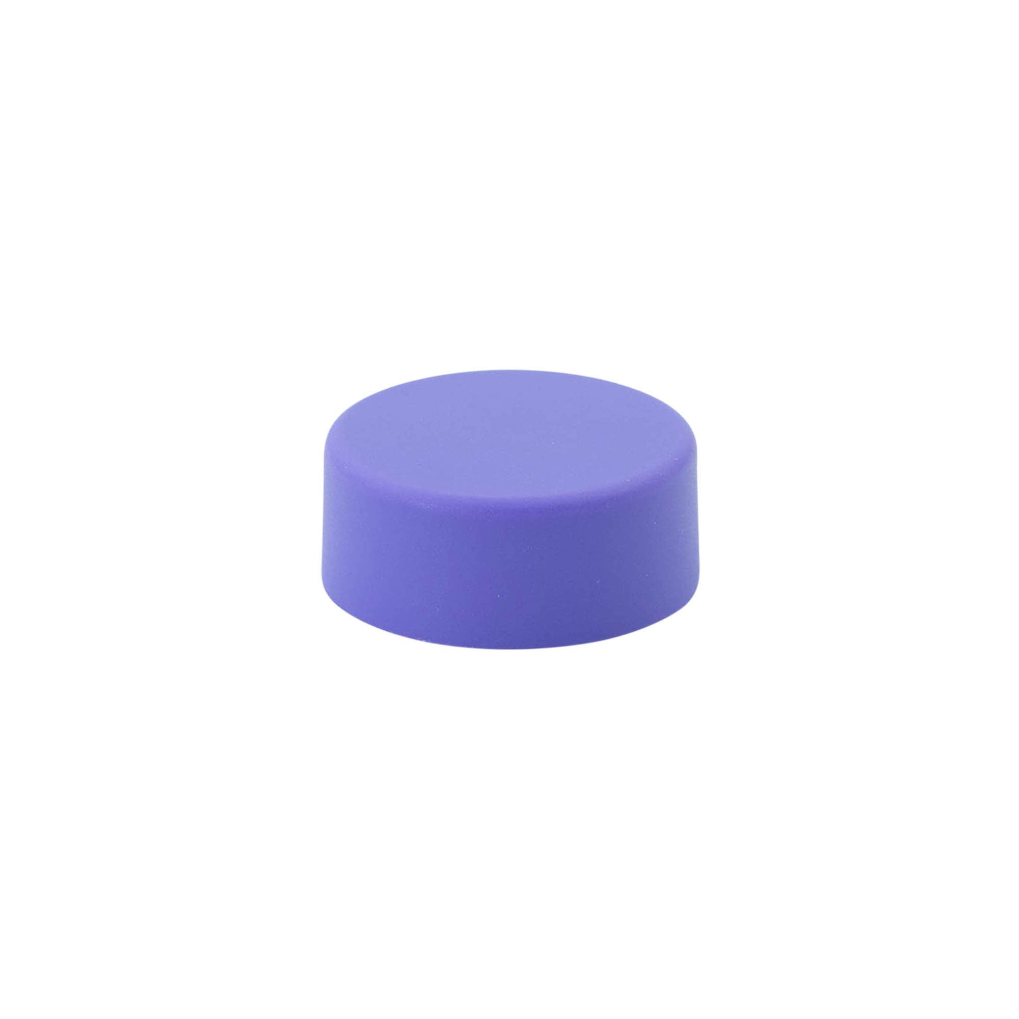 Tapa roscada, plástico ABS, violeta, para boca: GPI 28/400