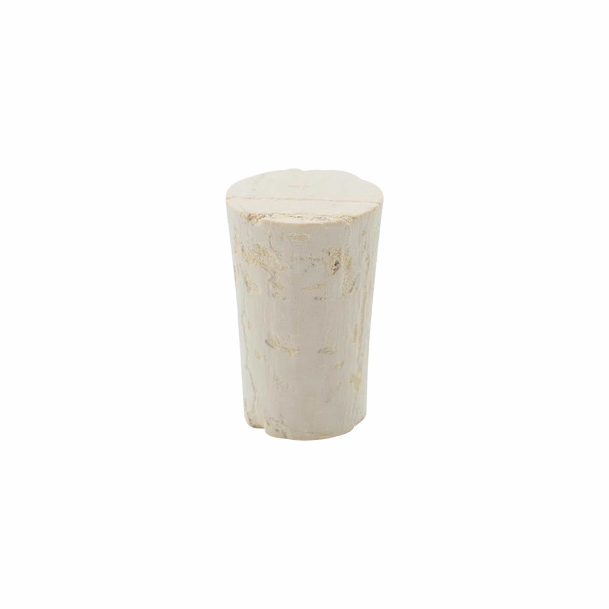 Tapón cónico 17-21 x 33, corcho prensado, beige, para boca: corcho