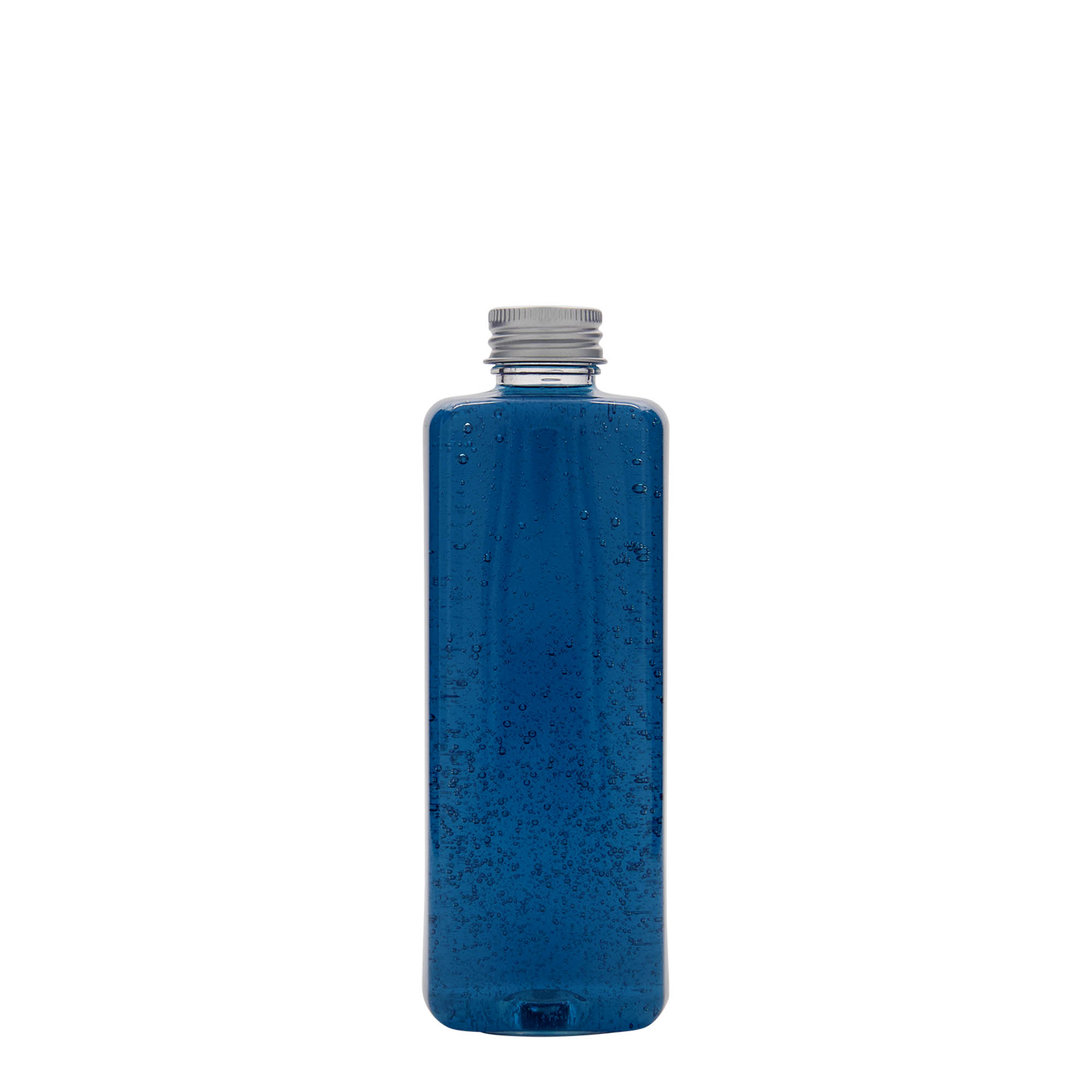 Botella PET de 300 ml 'Karl', cuadrada, plástico, boca: 24/410