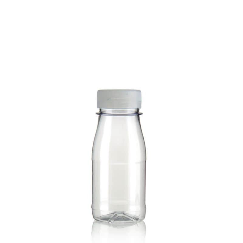 Botella de PET 'Milk and Juice' de 150 ml, plástico, boca: 38 mm