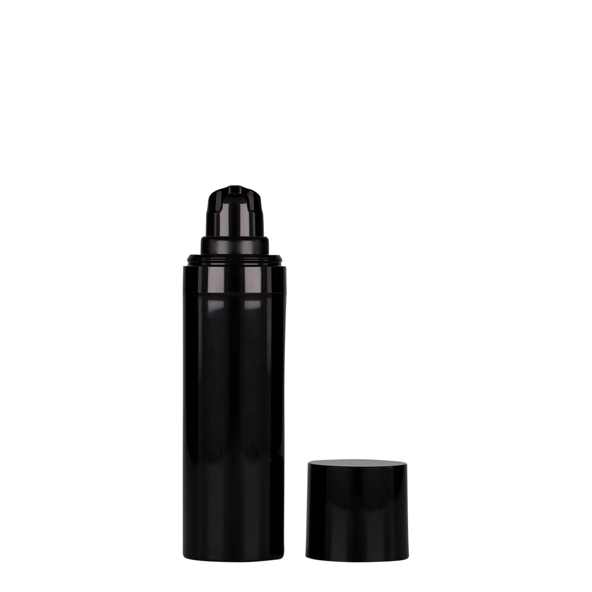 Dispensador Airless de 30 ml 'Micro', plástico PP, negro Dispensador Airless de 30 ml 'Micro', plástico PP, negro