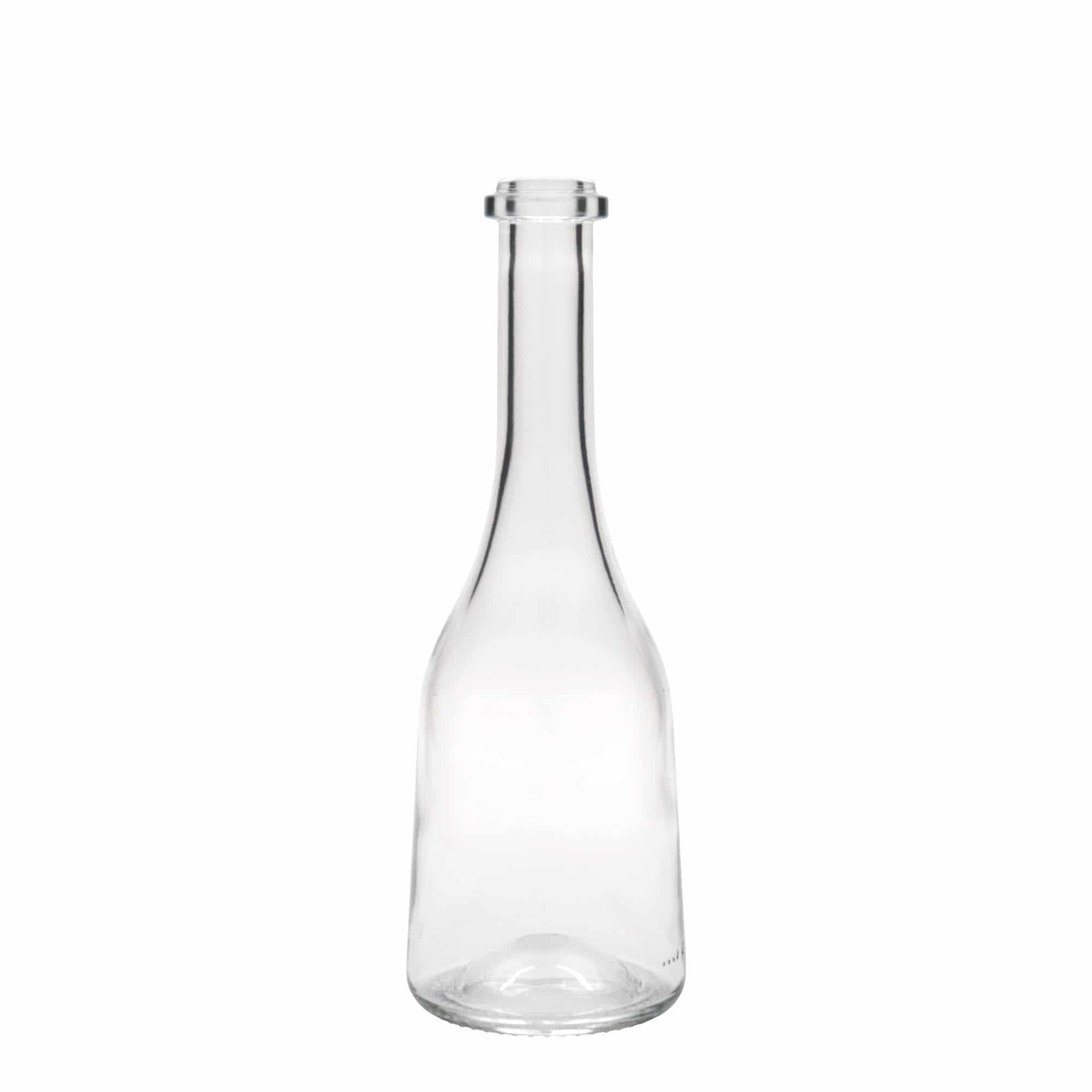 Botella de vidrio 'Rustica' de 500 ml, boca: corcho