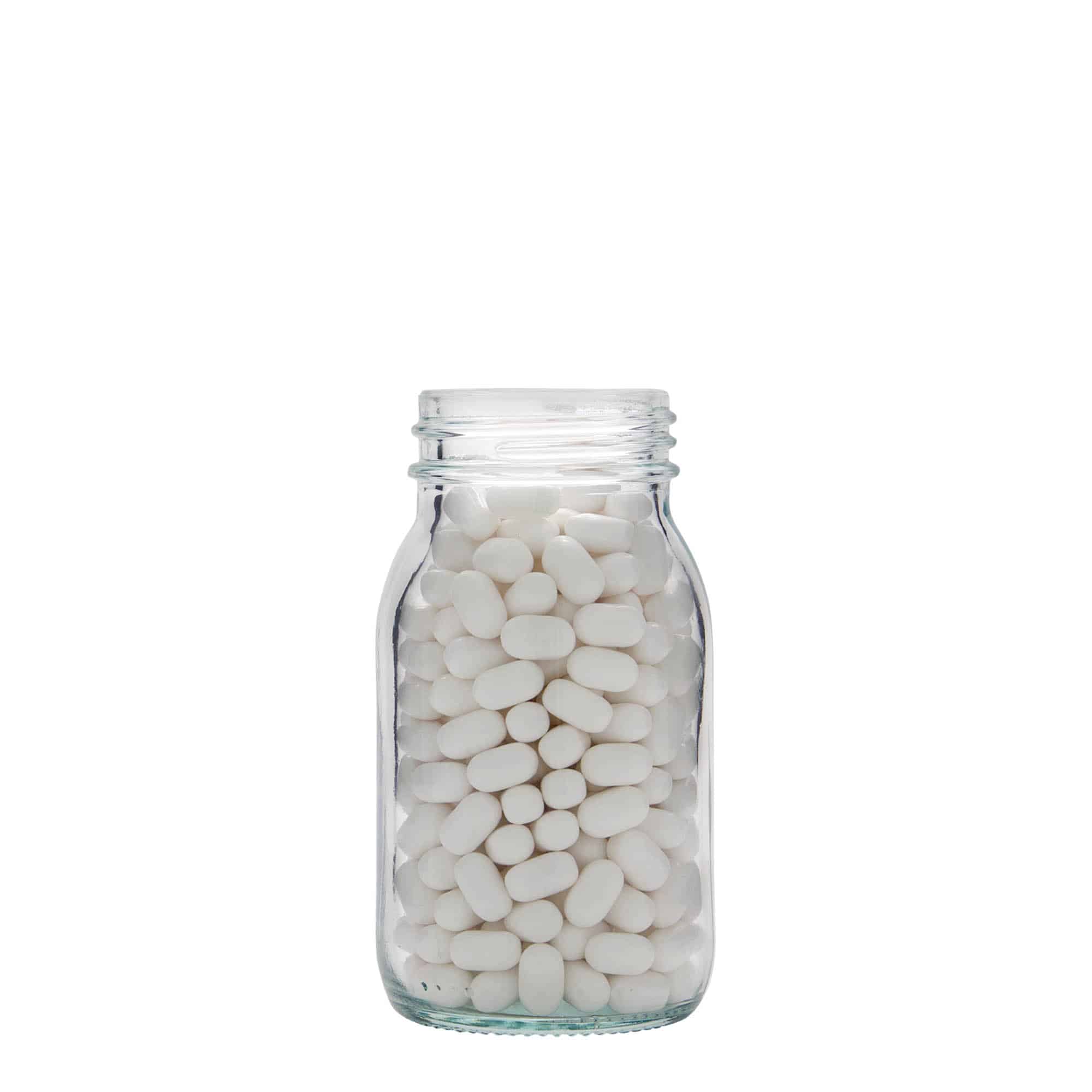 Tarro de boca ancha de 150 ml, boca: DIN 45