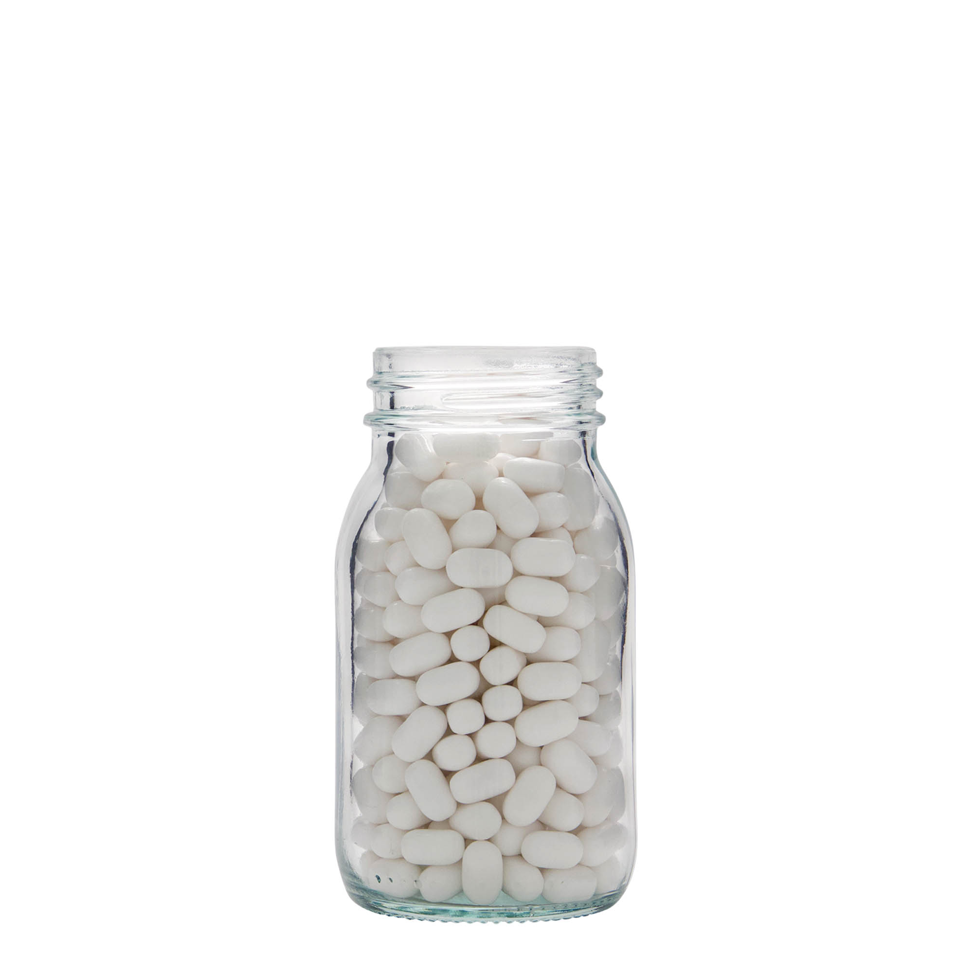 150 ml tarro de boca ancha, boca: DIN 45