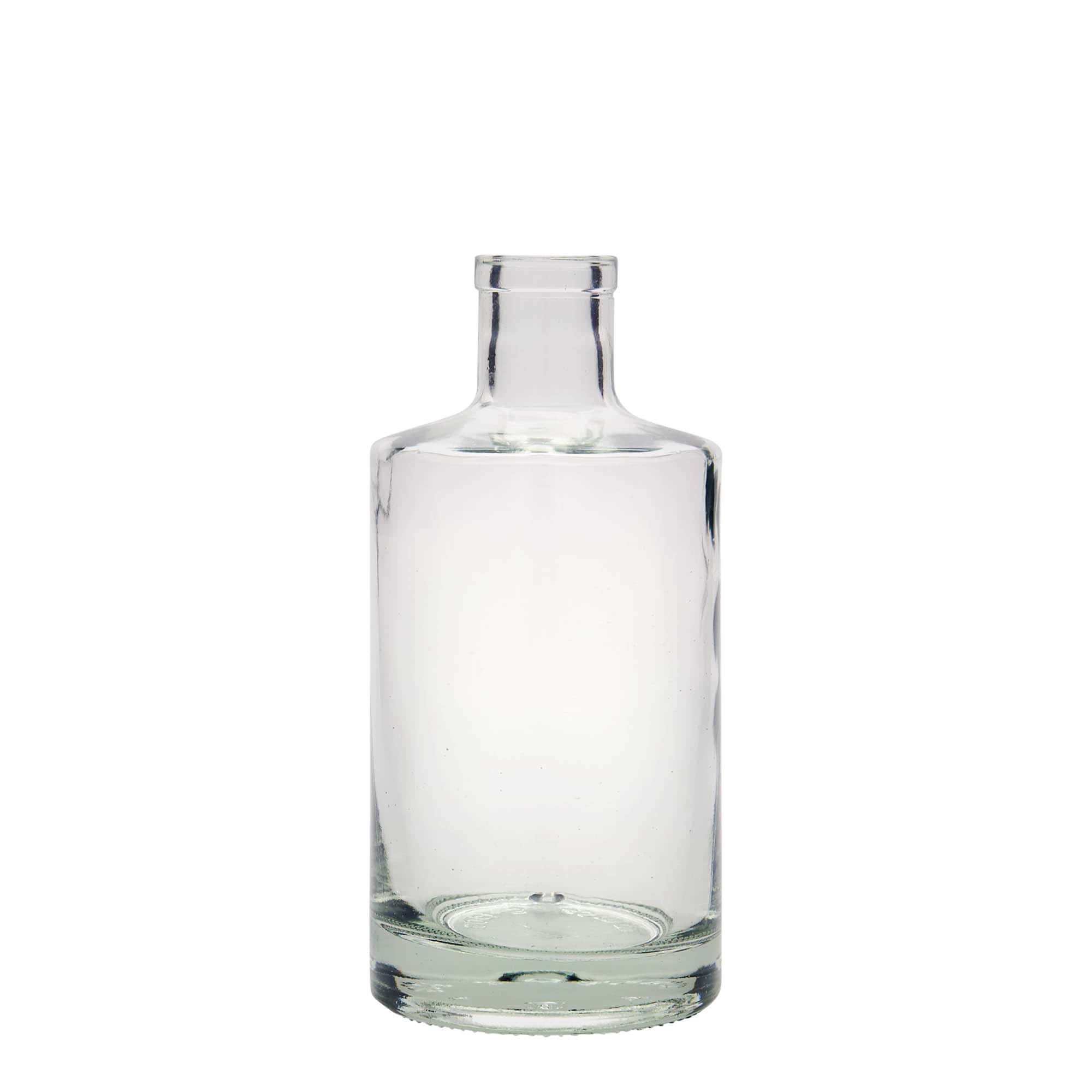 Botella de vidrio de 500 ml 'Caroline', boca: corcho