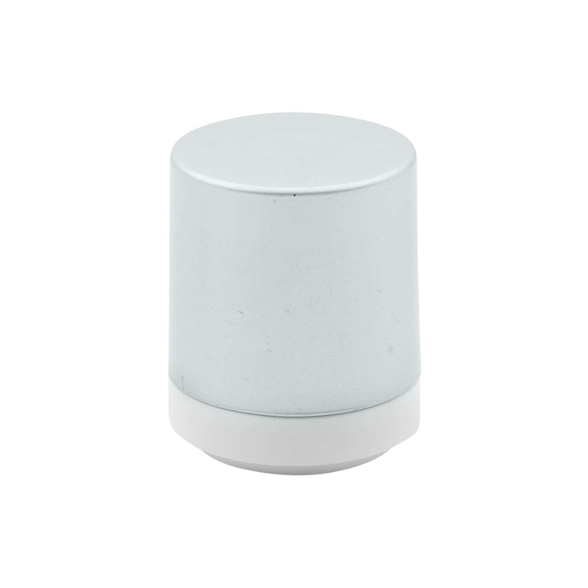 Dispensador Airless con cabezal de bombeo 'Mezzo', plástico de PP, plateado Dispensador Airless con cabezal de bombeo 'Mezzo', plástico de PP, plateado