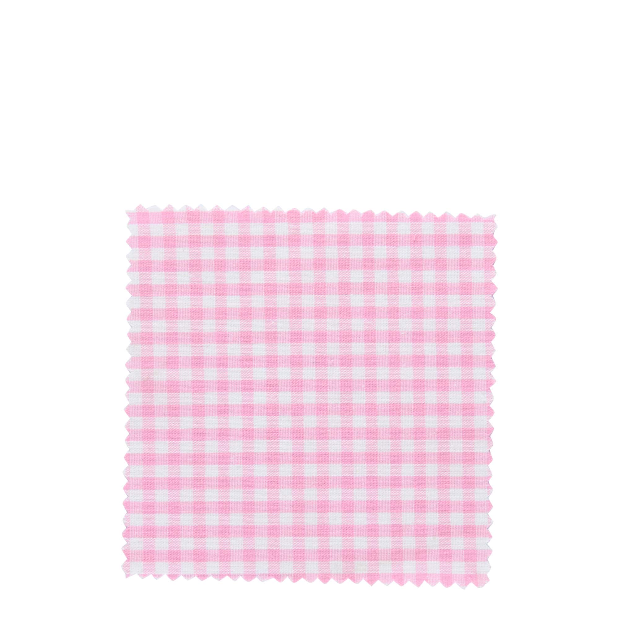 Mantelito de tela a cuadros 12x12, cuadrado, textil, rosa, boca: TO38-TO53