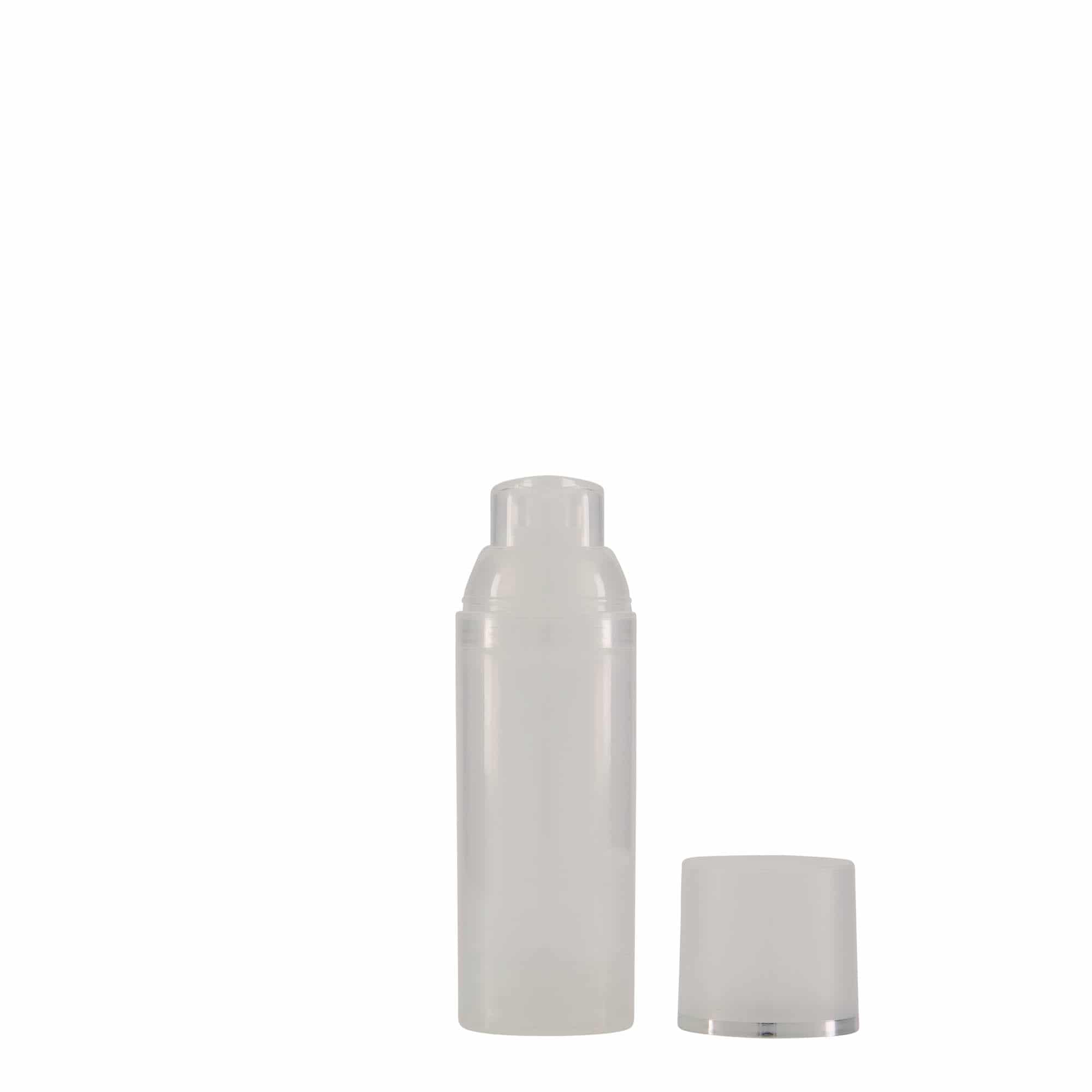 Dispensador Airless 'Mezzo' de 50 ml, plástico de PP, natural
