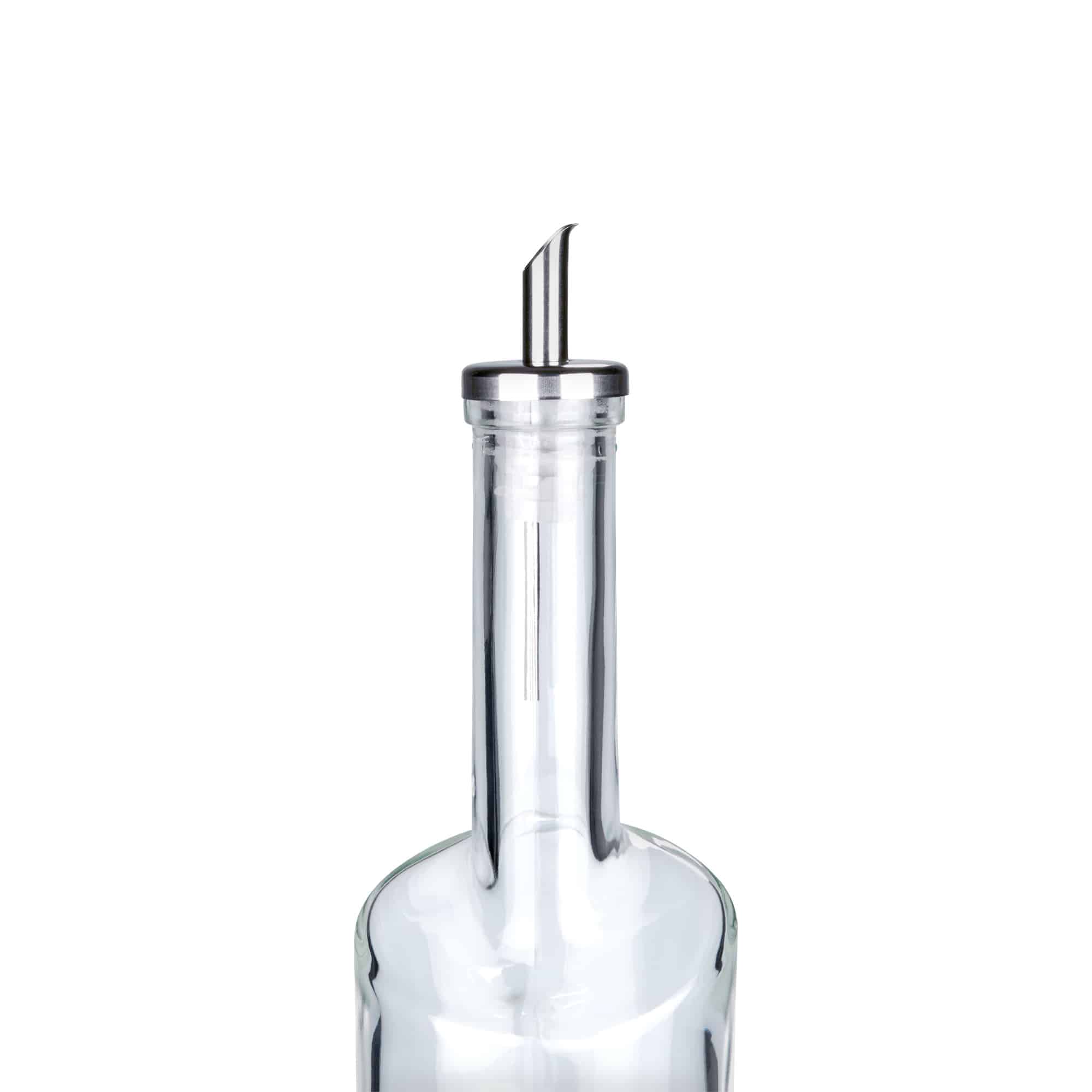Vertedor Inox para aceite, acero inoxidable, plateado