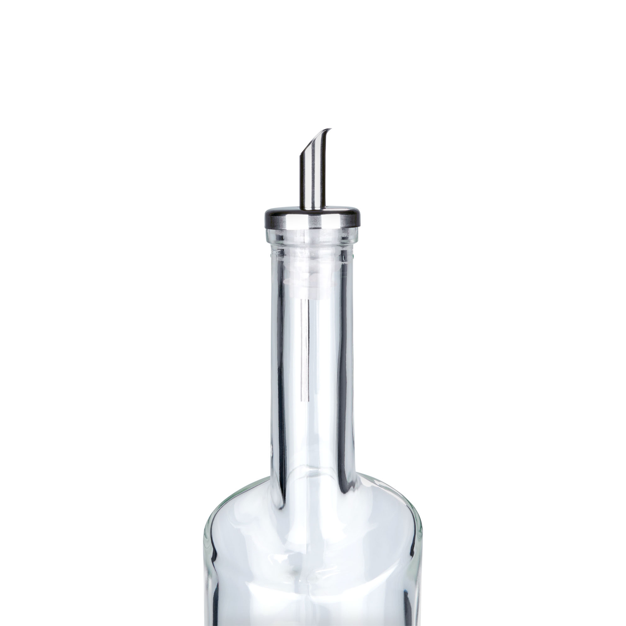 Vertedor Inox para aceite, acero inoxidable, plateado