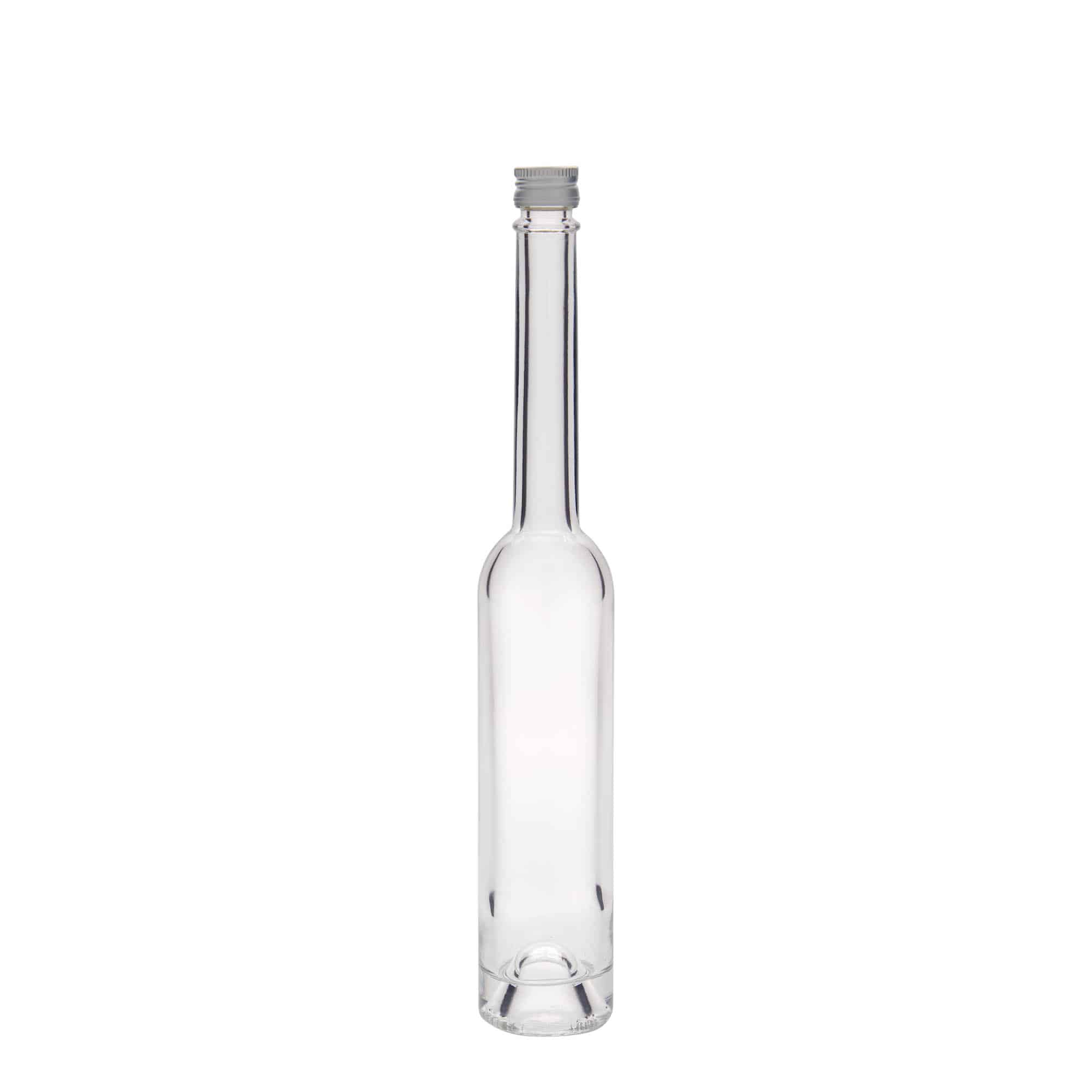 Botella de vidrio de 100 ml «Platina», boca: PP 18