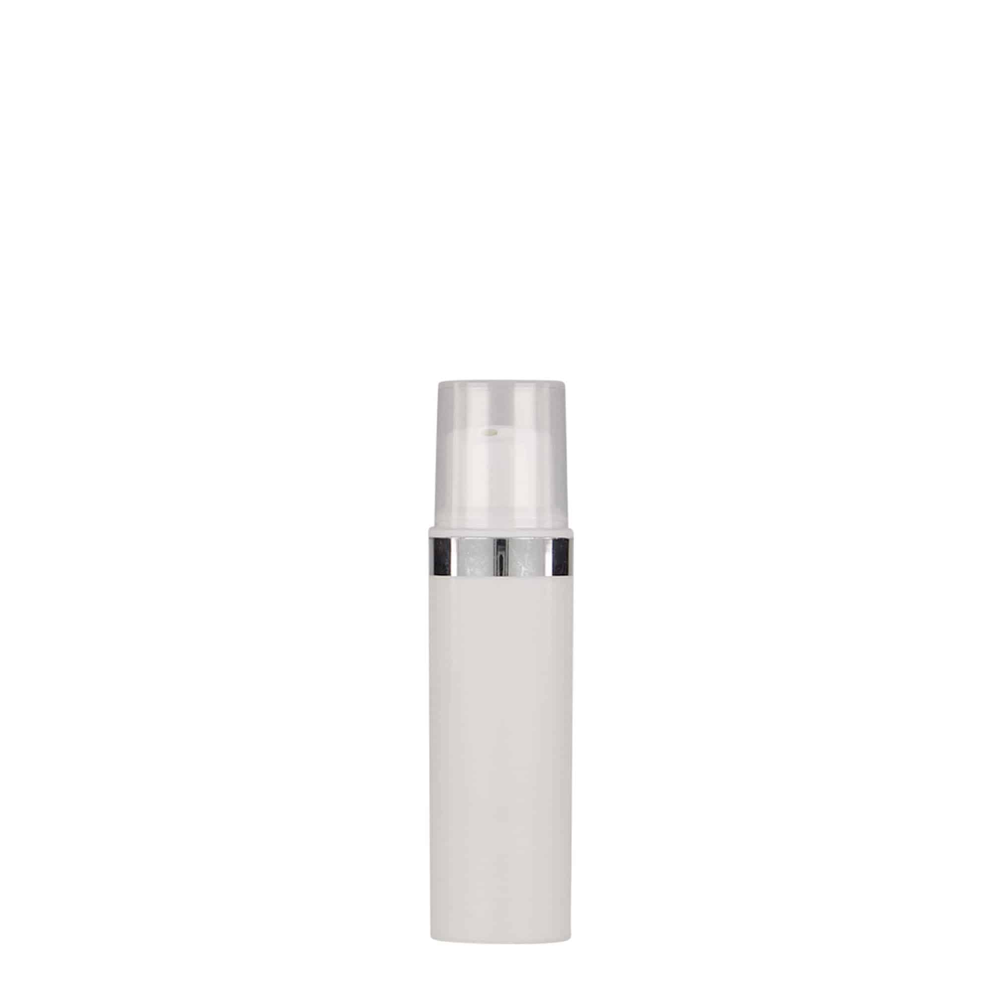Dispensador Airless de 10 ml 'Nano', plástico PP, blanco