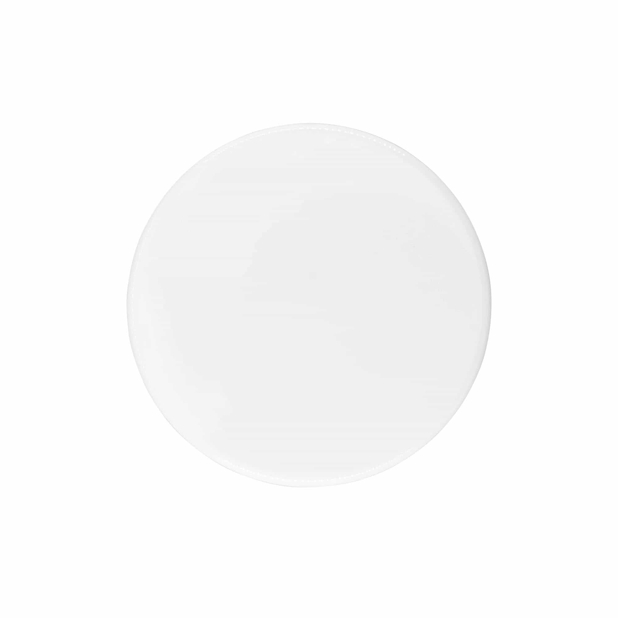 Tapón de rosca, plástico de PP, blanco, para boca: GPI 100/400