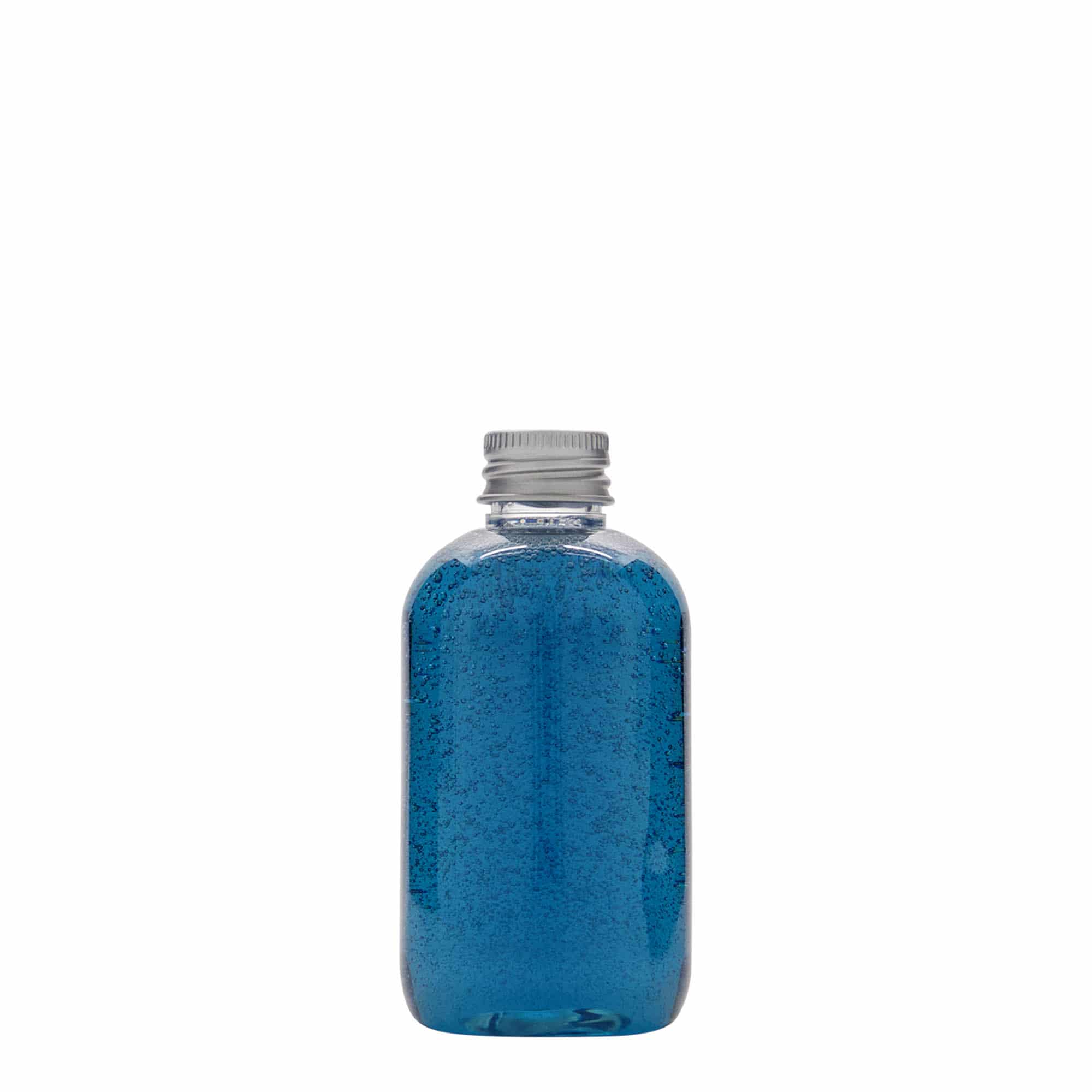 Botella de PET 'Boston' de 100 ml, plástico, boca: 20/410