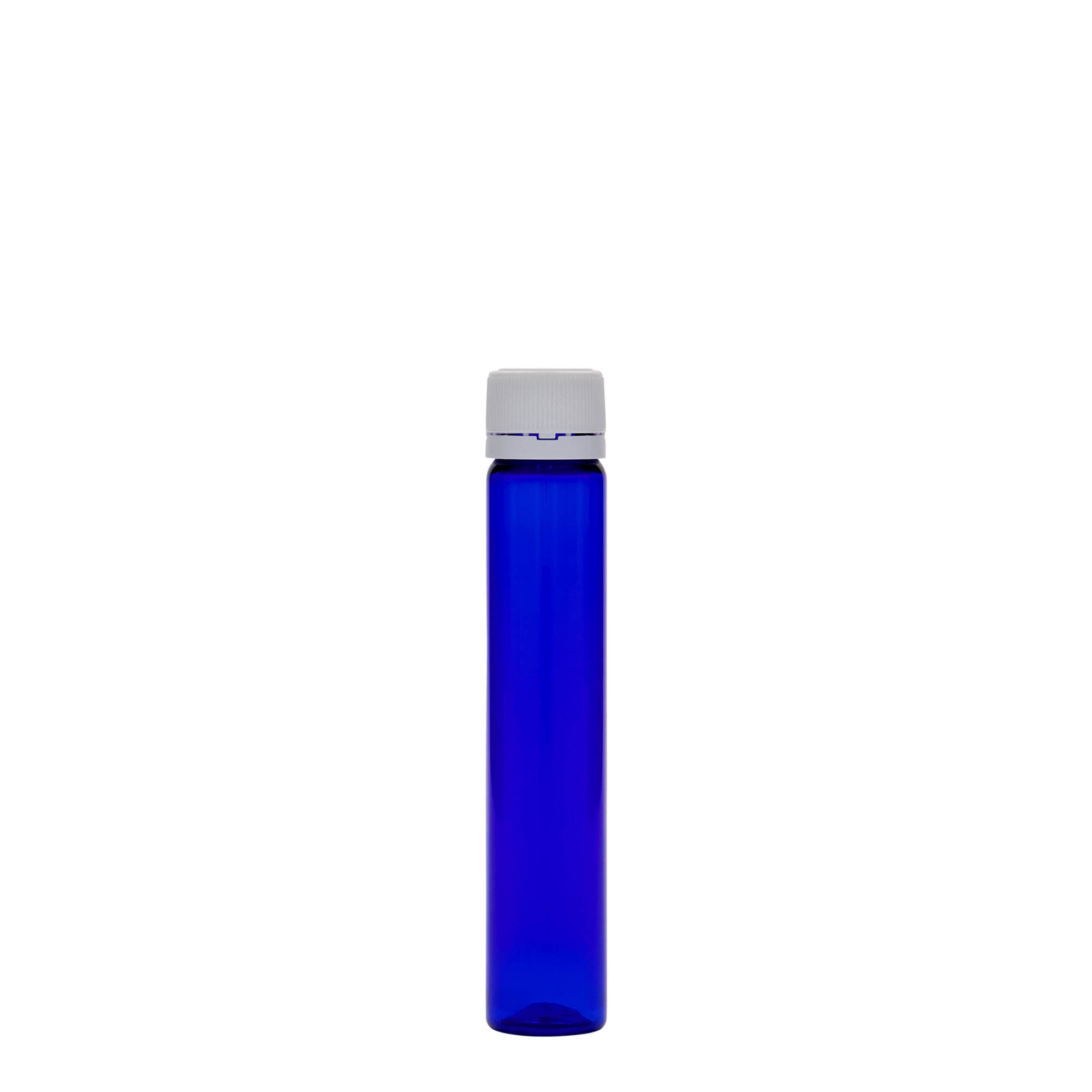 25 ml tubos PET, plástico, azul real, boca: cierre de rosca 25 ml tubos PET, plástico, azul real, boca: cierre de rosca