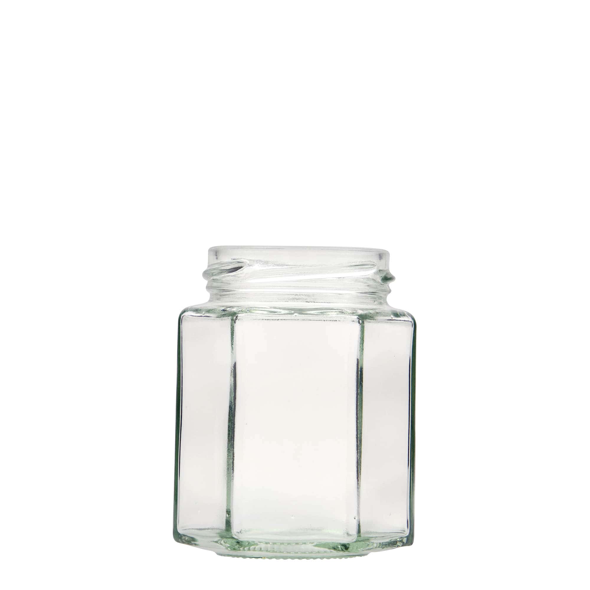 196 ml frasco hexagonal, boca: twist-off (TO 58)
