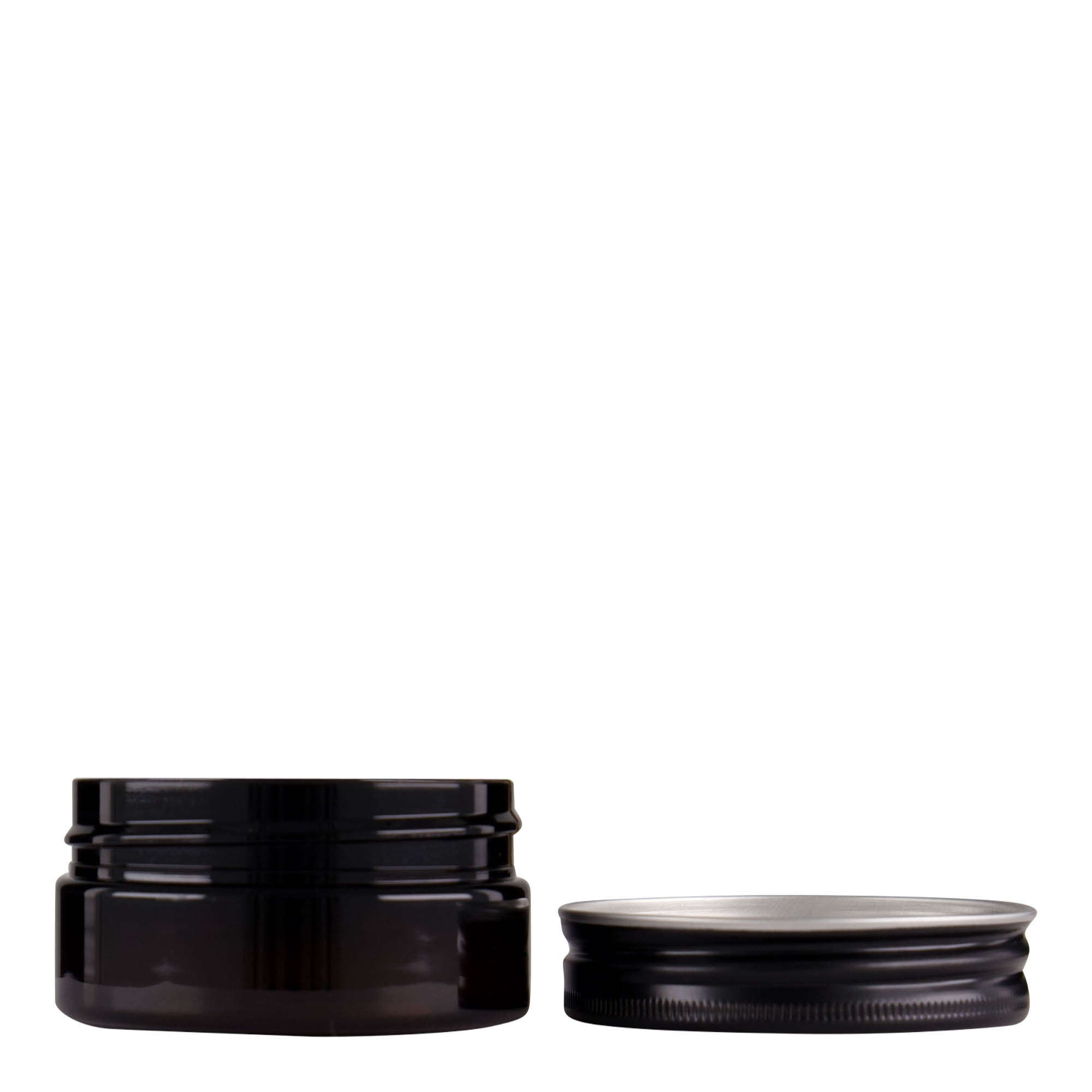 50 ml bote PET 'Isabella', marrón, boca: 70/400