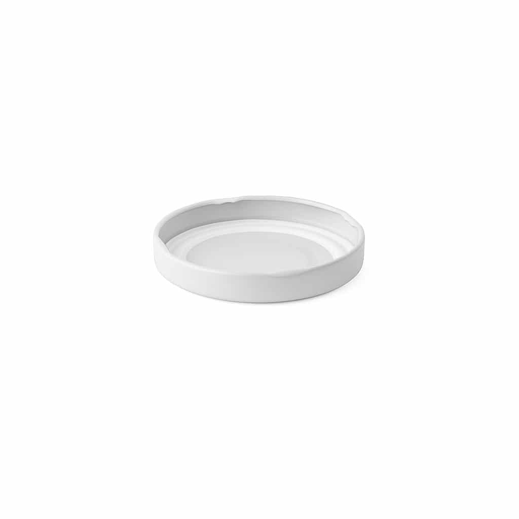 Tapa Twist-Off, hojalata, blanco, para boca: TO 48