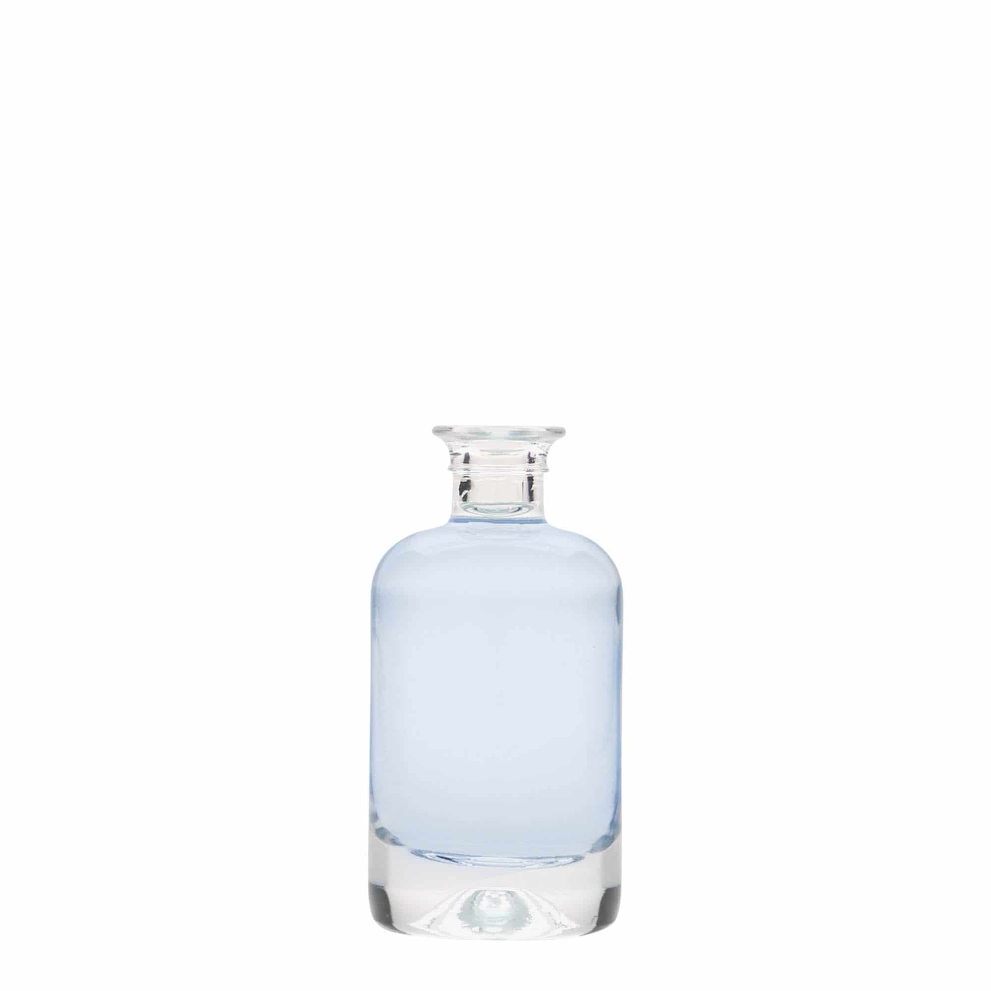 Botella de vidrio de farmacia de 40 ml, boca: corcho