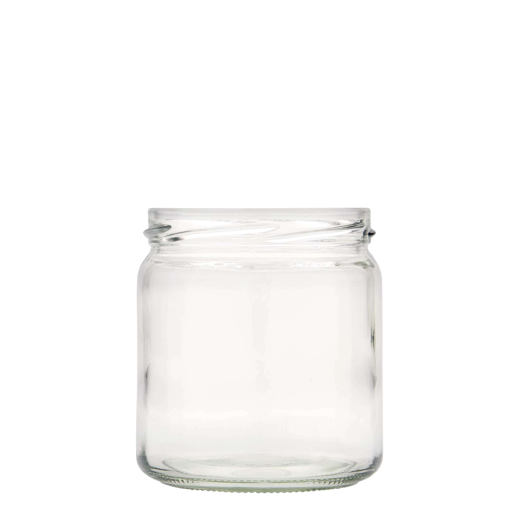 Tarro redondo de 408 ml, boca: Twist-Off (TO 82)
