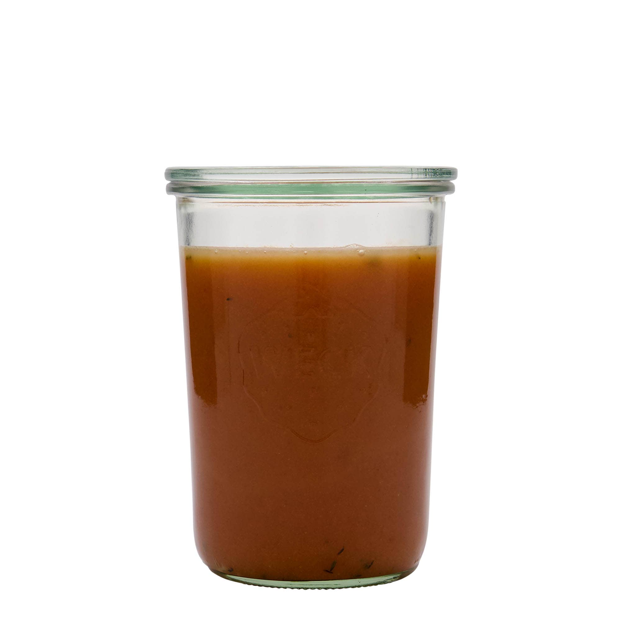 850 ml tarro WECK para voltear, boca: borde redondo