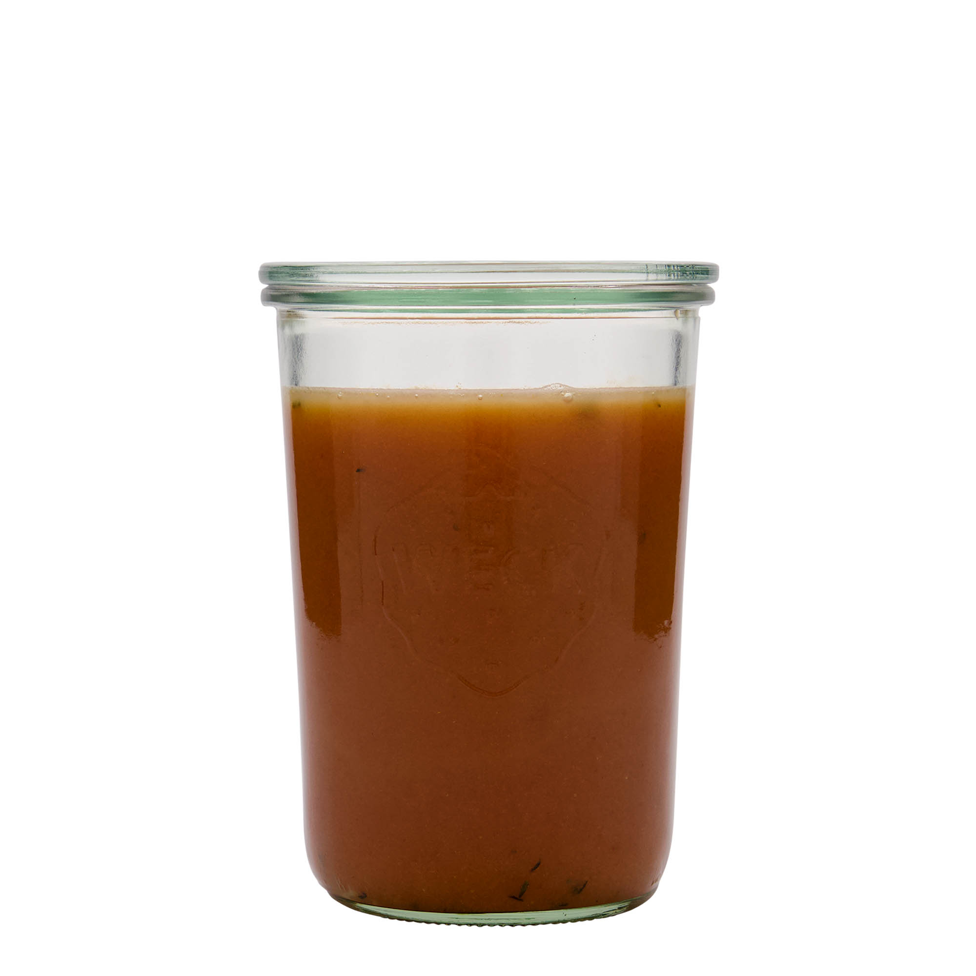 850 ml tarro WECK para voltear, boca: borde redondo 850 ml tarro WECK para voltear, boca: borde redondo
