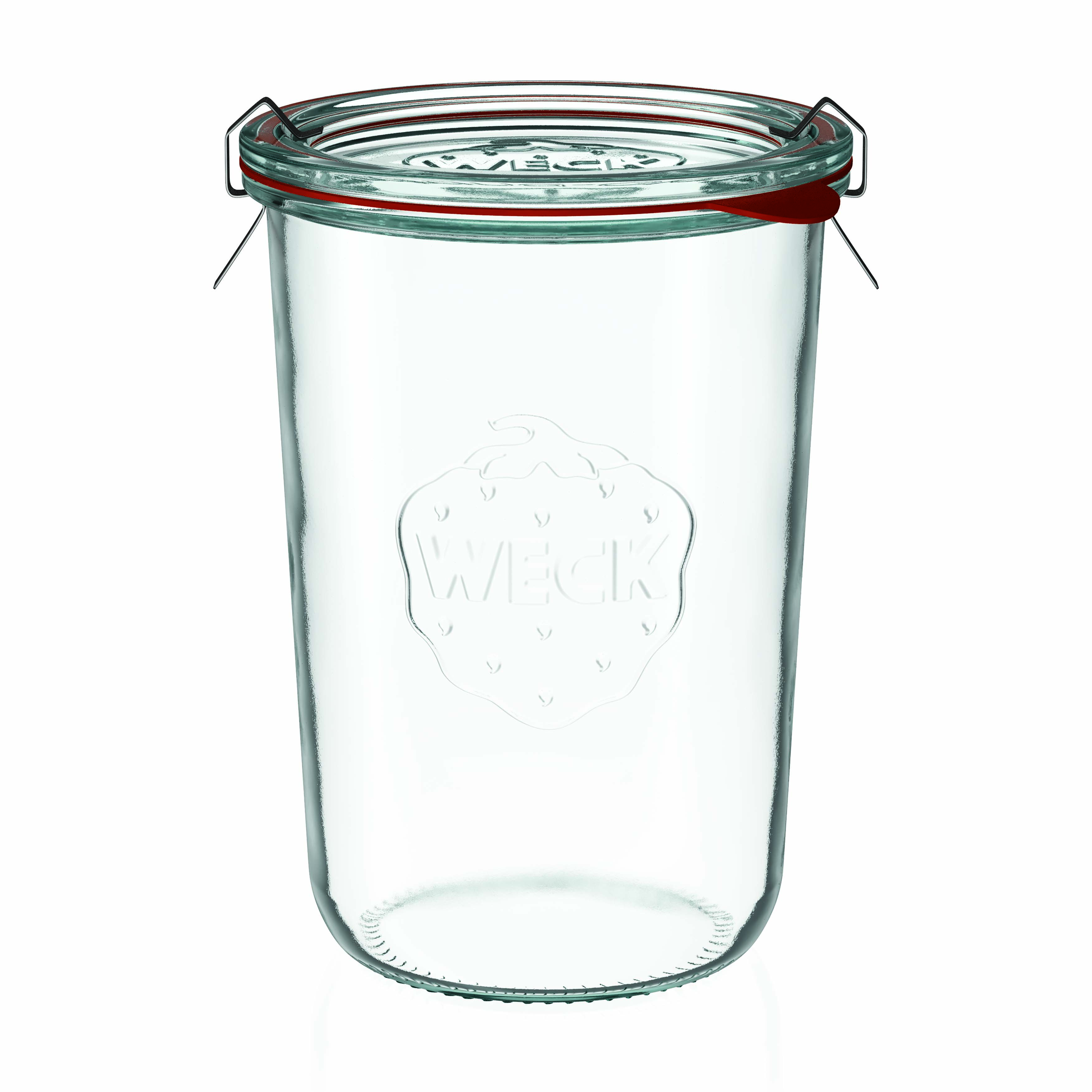 850 ml tarro WECK para voltear, boca: borde redondo 850 ml tarro WECK para voltear, boca: borde redondo