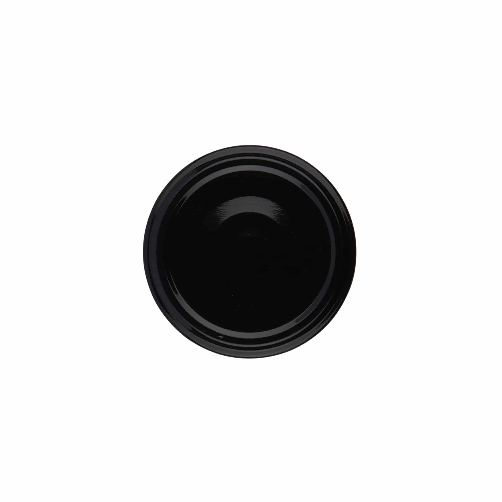 Tapa Twist-Off, hojalata, negro, para boca: TO 63