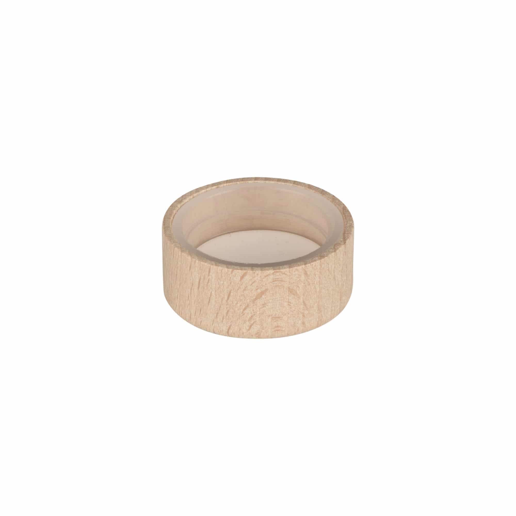Tapón de rosca, madera, beige, para boca: GPI 28/400