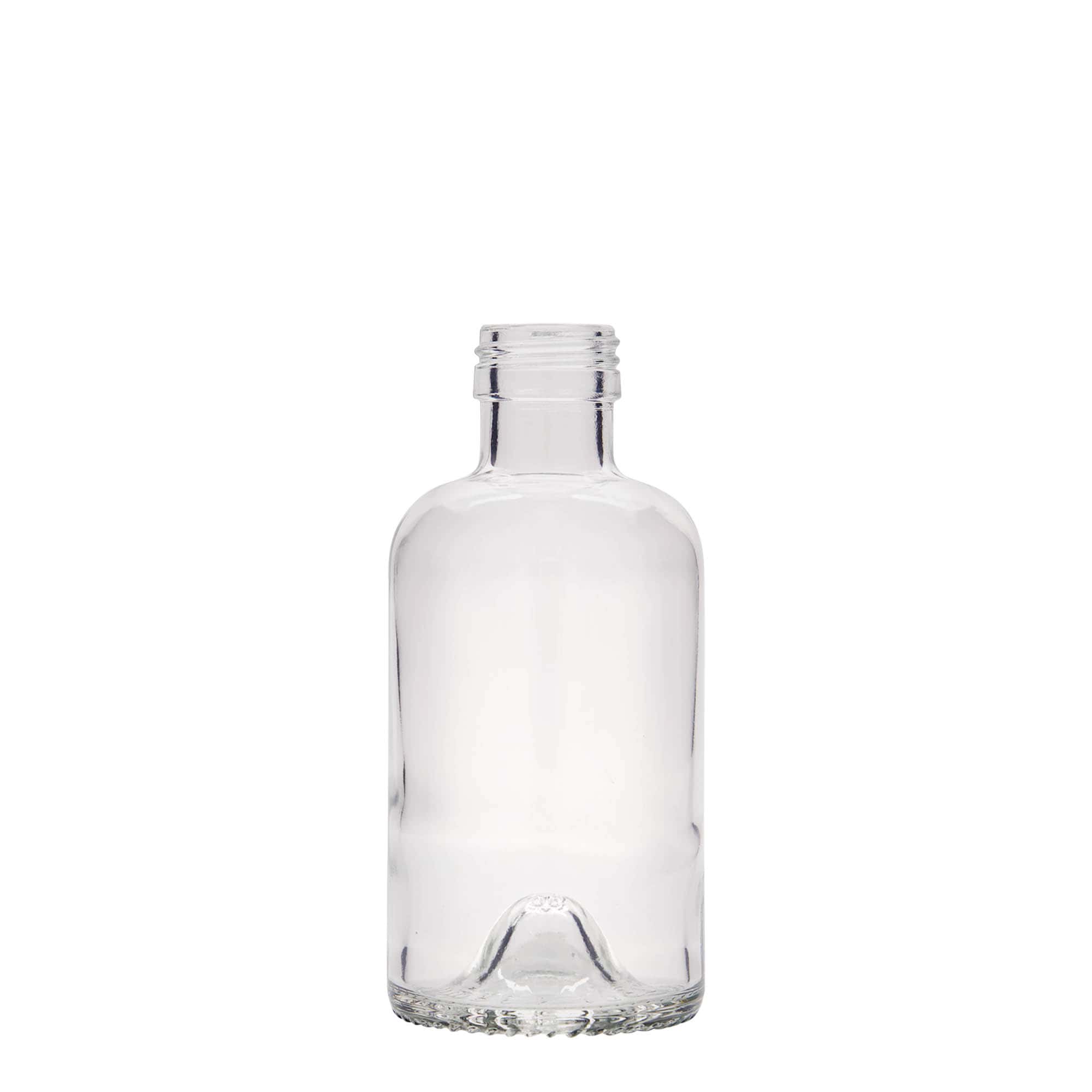 Botella de vidrio de 250 ml para farmacéutico, boca: PP 31,5