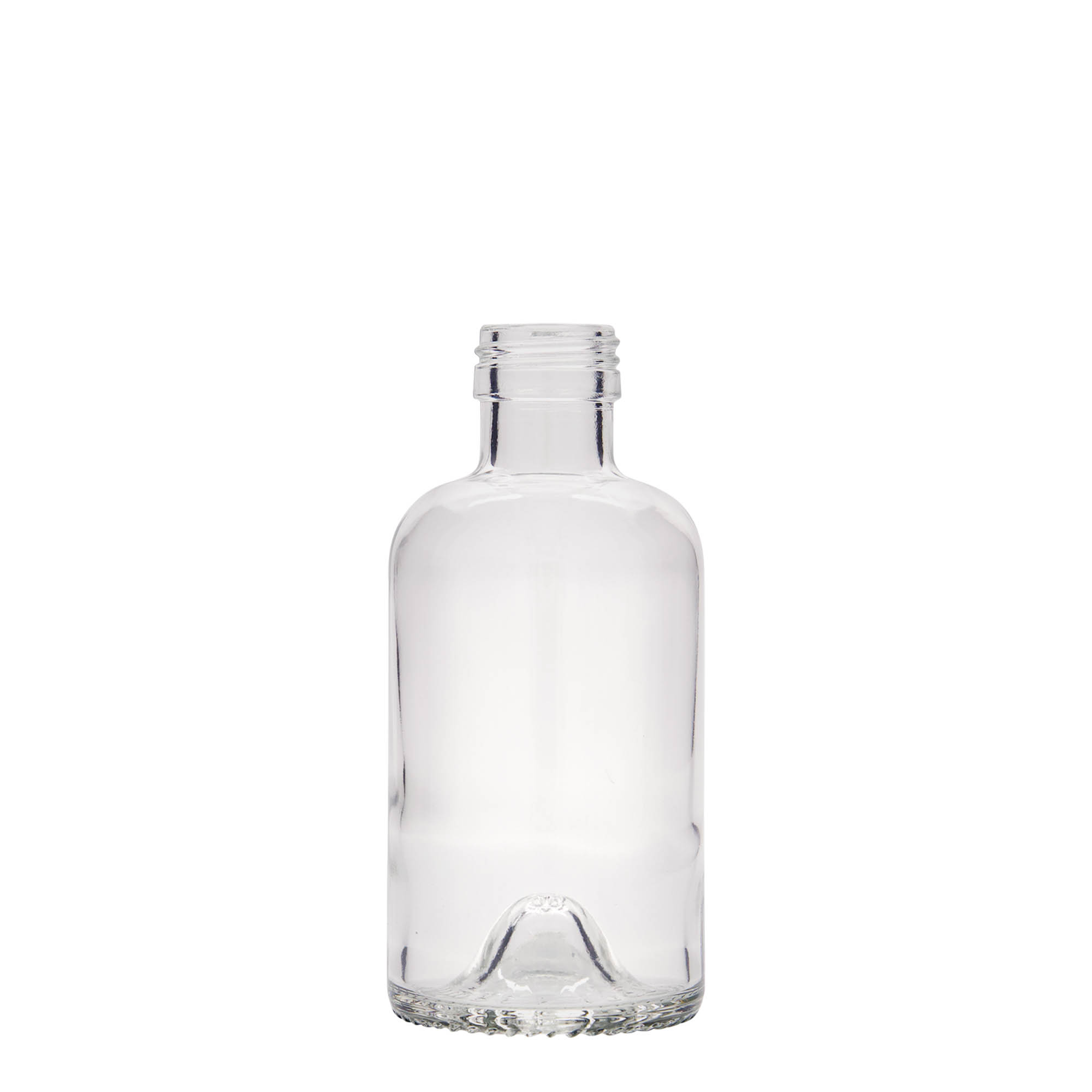Botella de vidrio de 250 ml para farmacéutico, boca: PP 31,5
