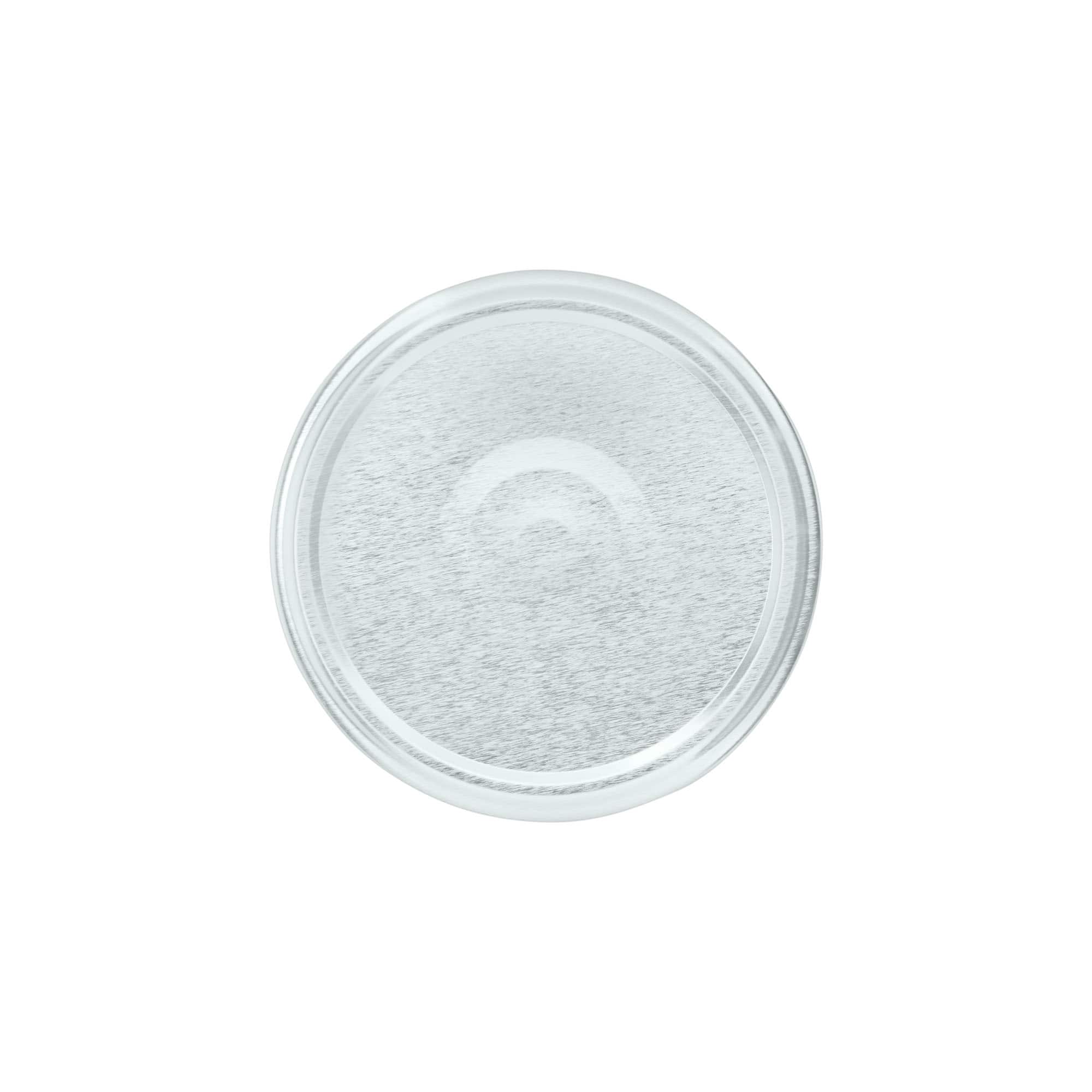 Tapa Twist-Off, hojalata, plateada, para boca: TO 82 Tapa Twist-Off, hojalata, plateada, para boca: TO 82